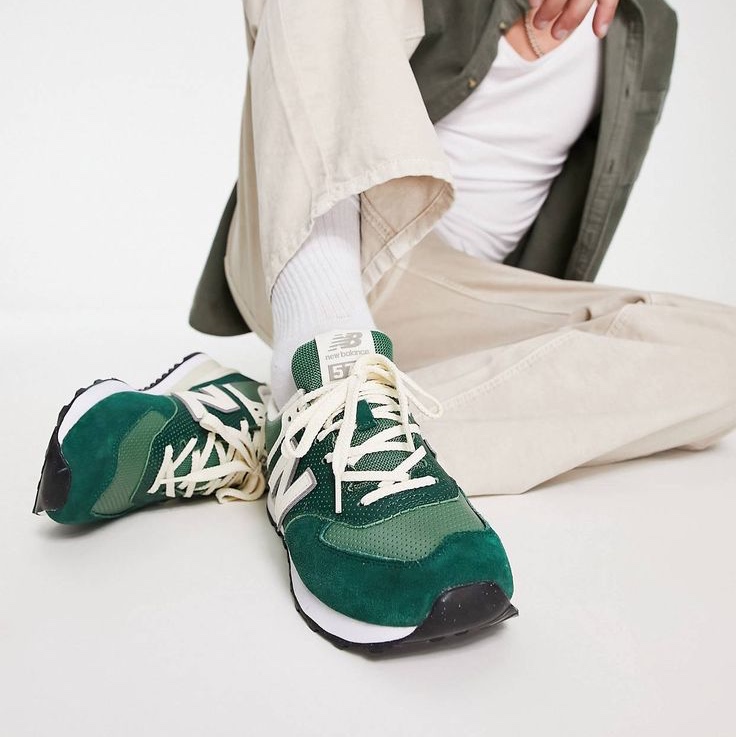 New Balance 574 Worn By Anyone Grey - D Standard, New Balance x Pottery 574 Premium Soft Grey 착용 스타일 - 6