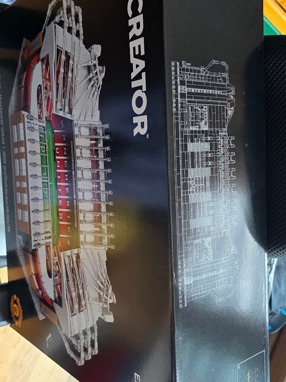 Lego Old Trafford Manchester United 착용 스타일 - 3