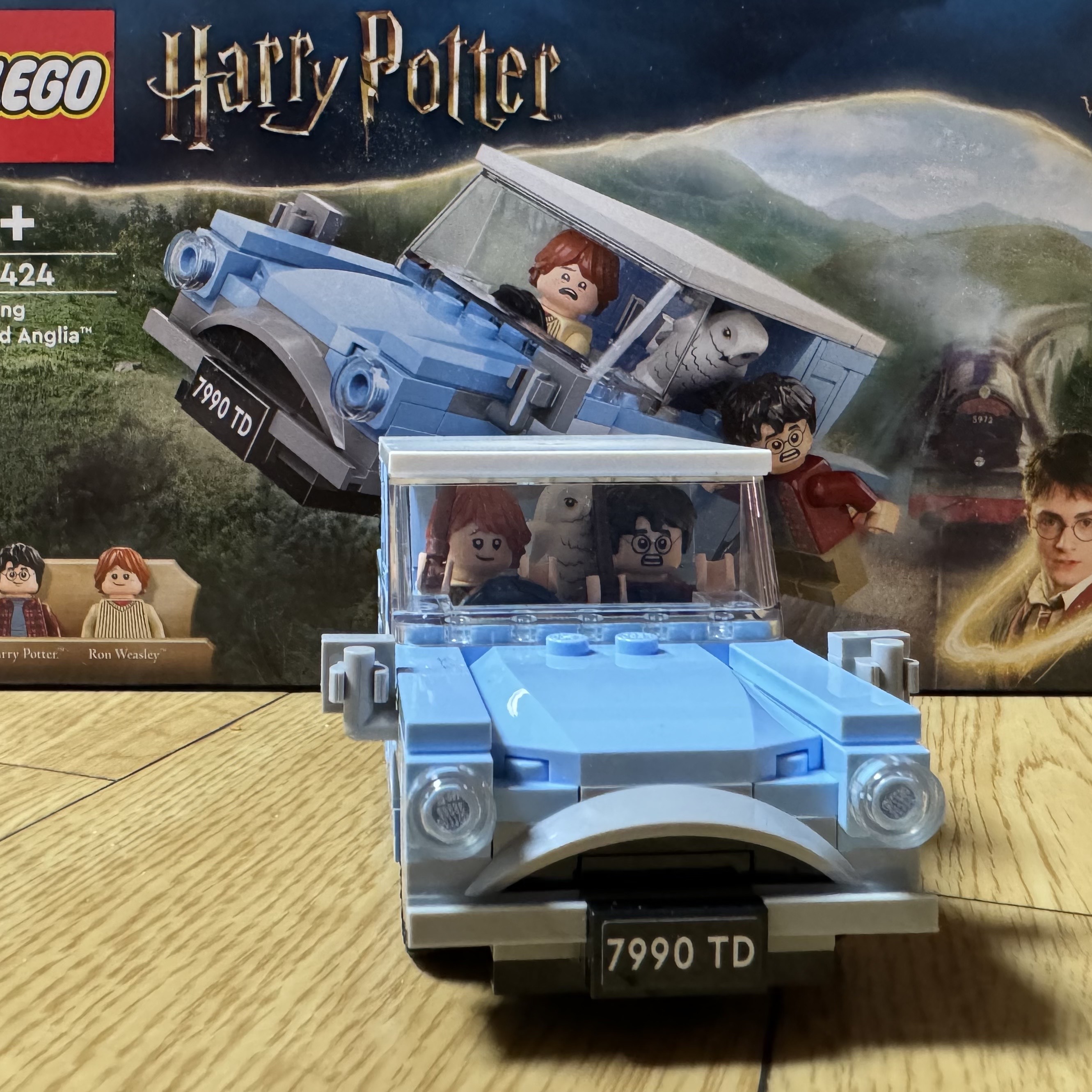 Lego Harry Potter Flying Ford Anglia 착용 스타일