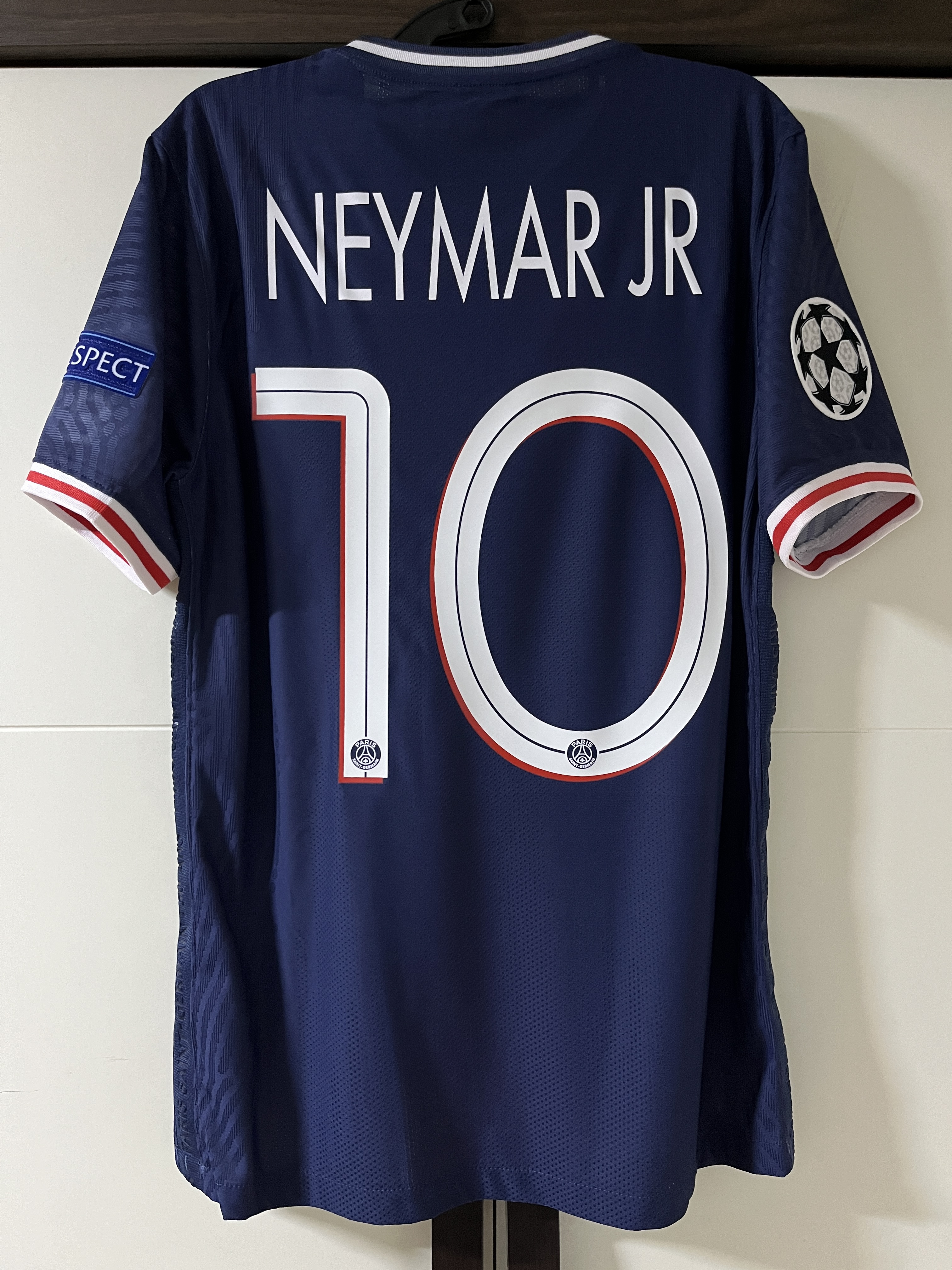 Nike Paris Saint-Germain 2020/21 Vapor Match Home Jersey Midnight Navy (Non Marking Ver.) 착용 스타일 - 1