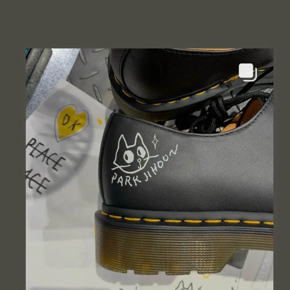 Dr. Martens 1461 Smooth Black 착용 스타일