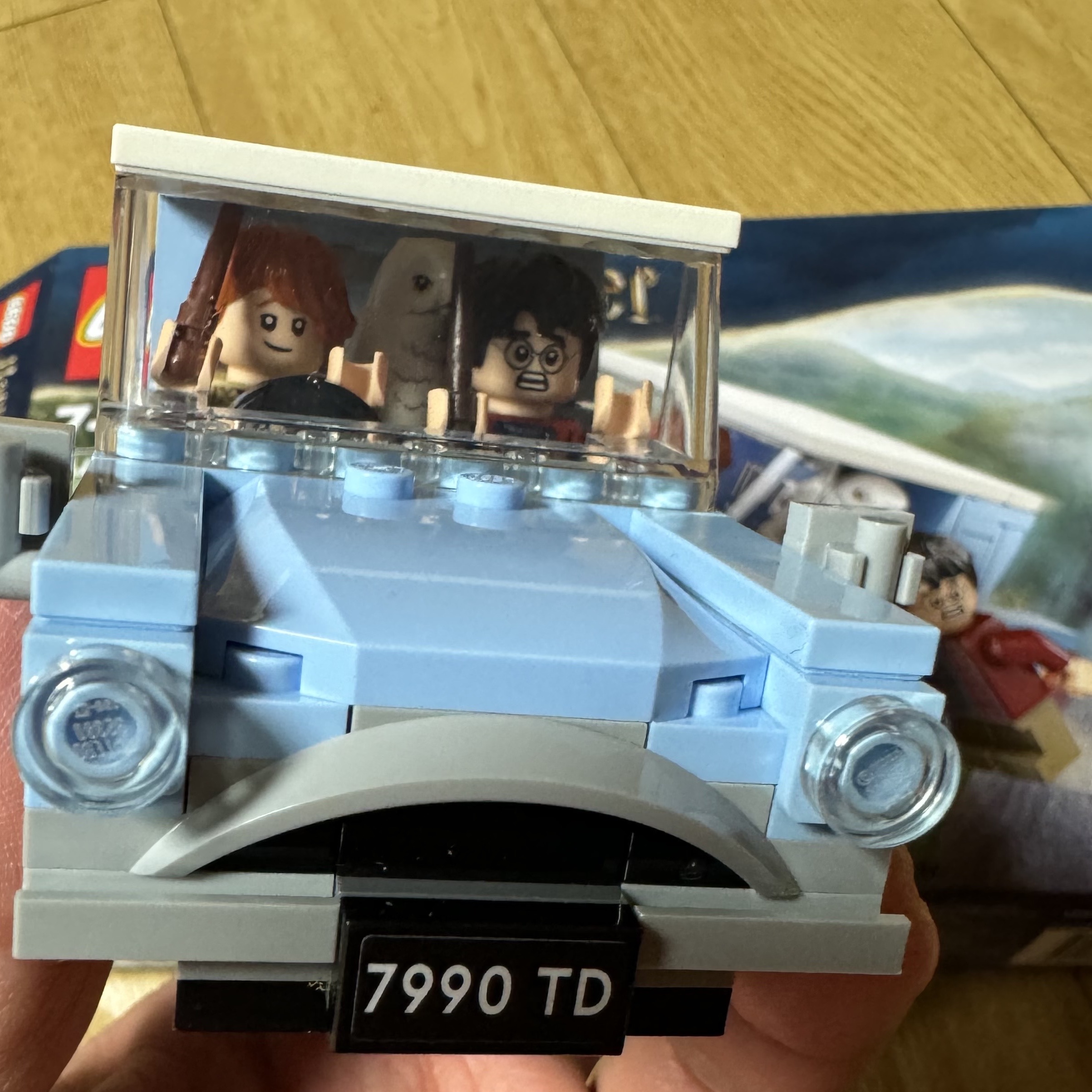 Lego Harry Potter Flying Ford Anglia 착용 스타일