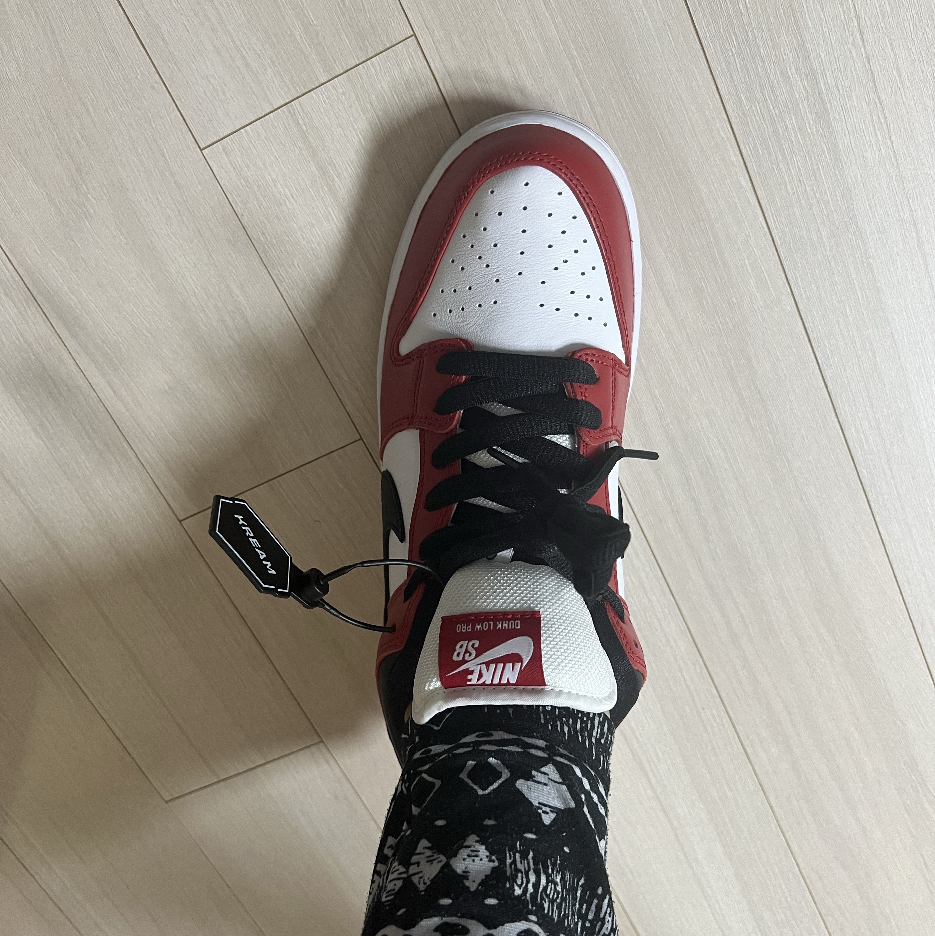 Nike SB Dunk Low Pro Chicago 착용 스타일
