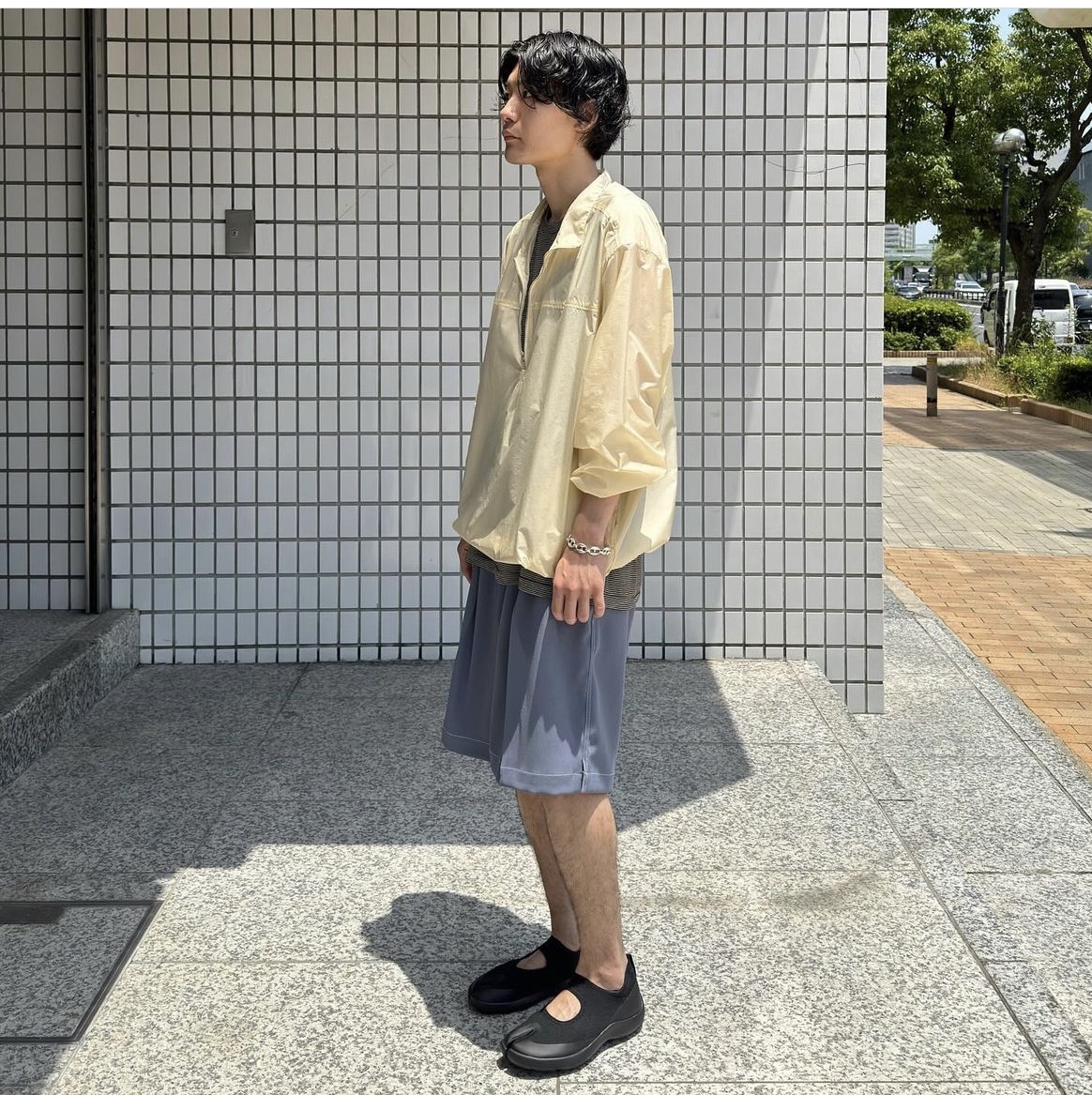 Tabi Sandal Black 착용 스타일