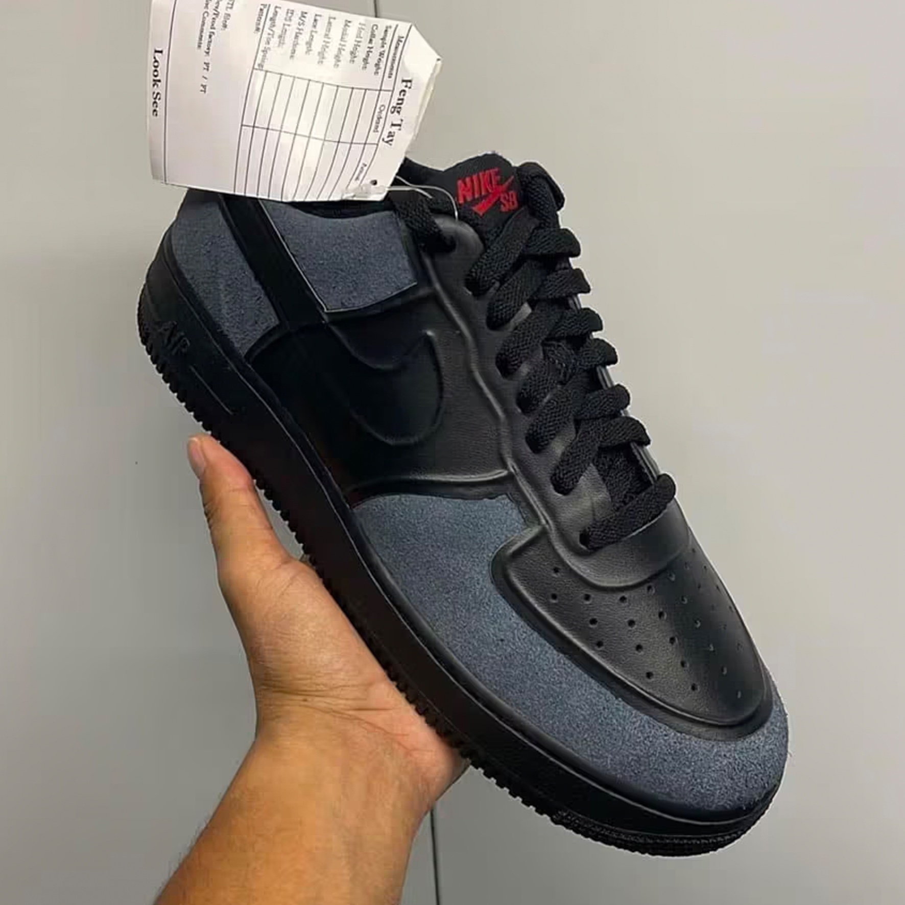 Nike SB Air Force 2 Low Escape, Nike SB Air Force 2 Low Black Gucci 착용 스타일 - 2