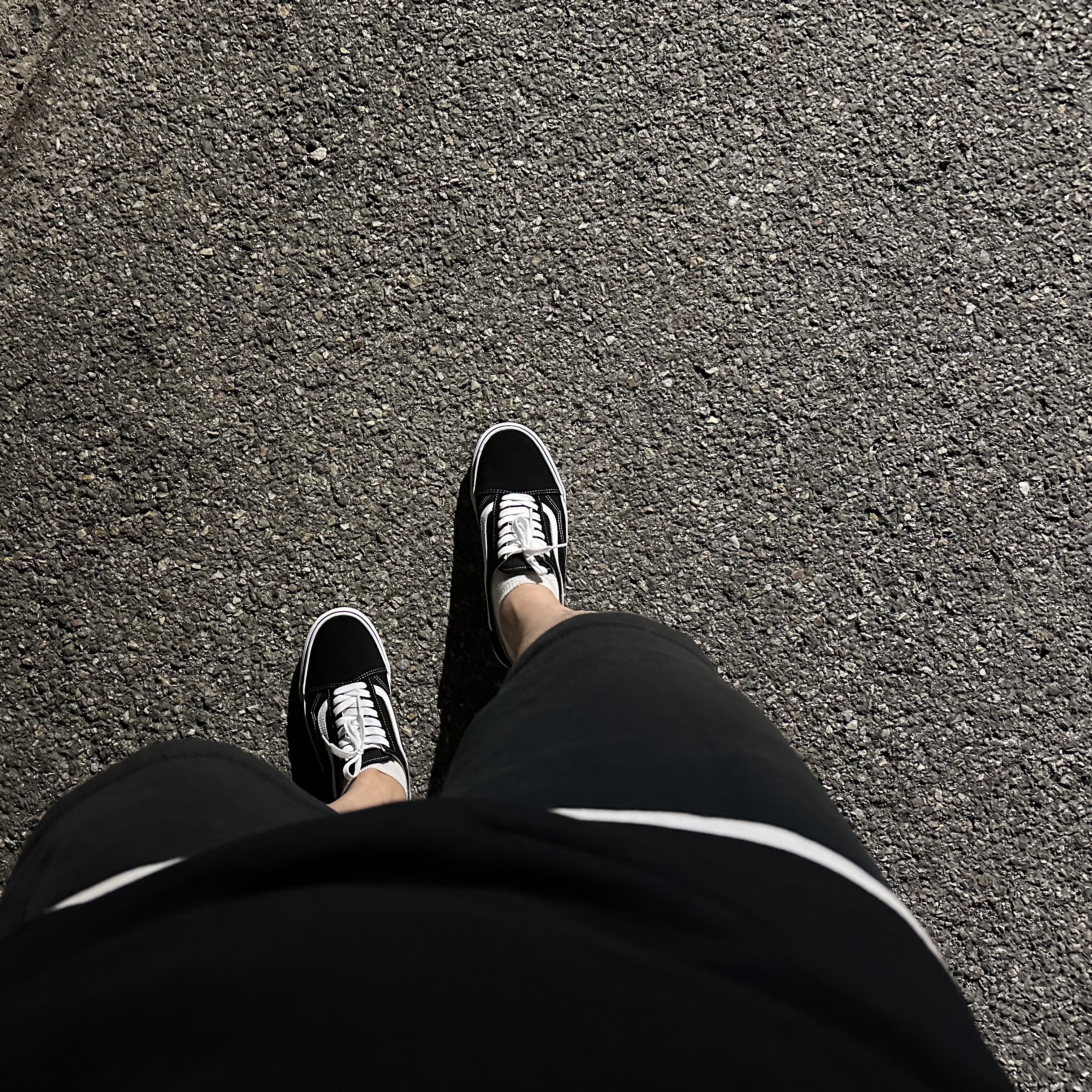 Vans Old Skool Mule Black 착용 스타일