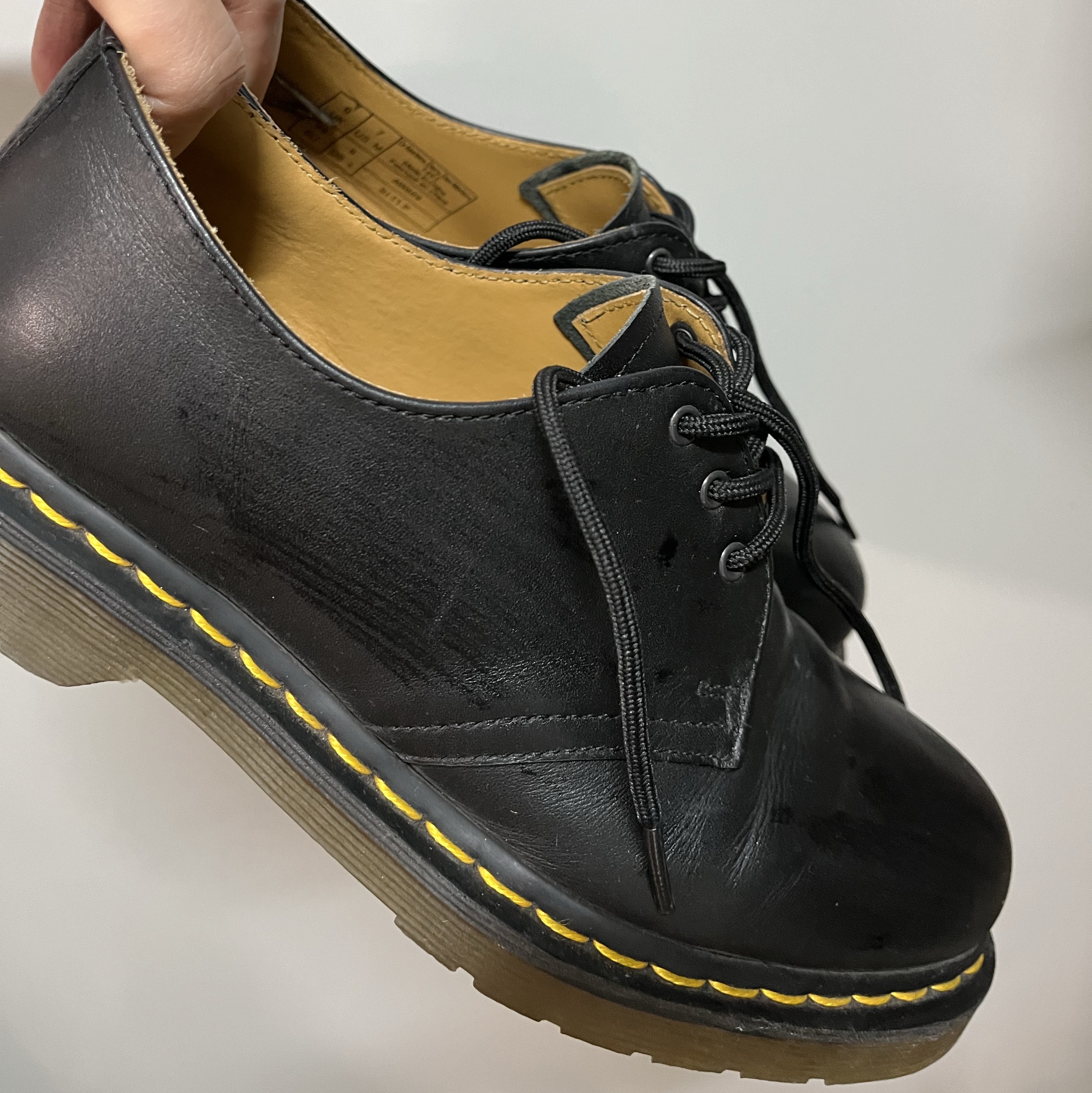 Dr. Martens 1461 Smooth Black 착용 스타일