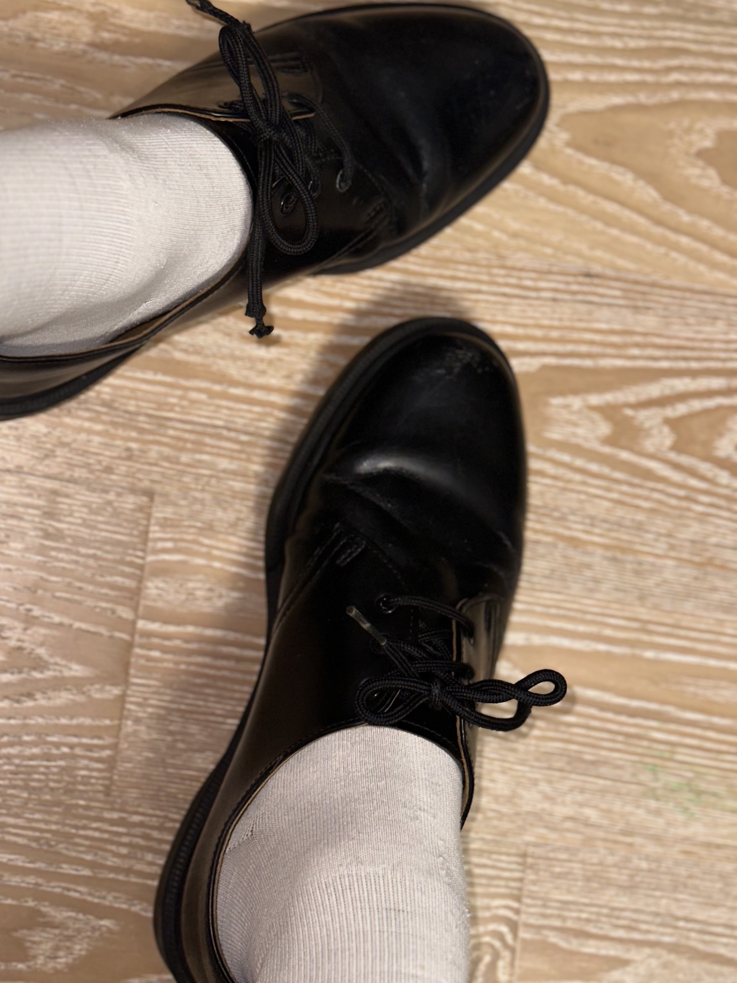 Dr. Martens 1461 Plain Welt Smooth Black, Dr. Martens 1461 Plain Welt Smooth Black 착용 스타일 - 1