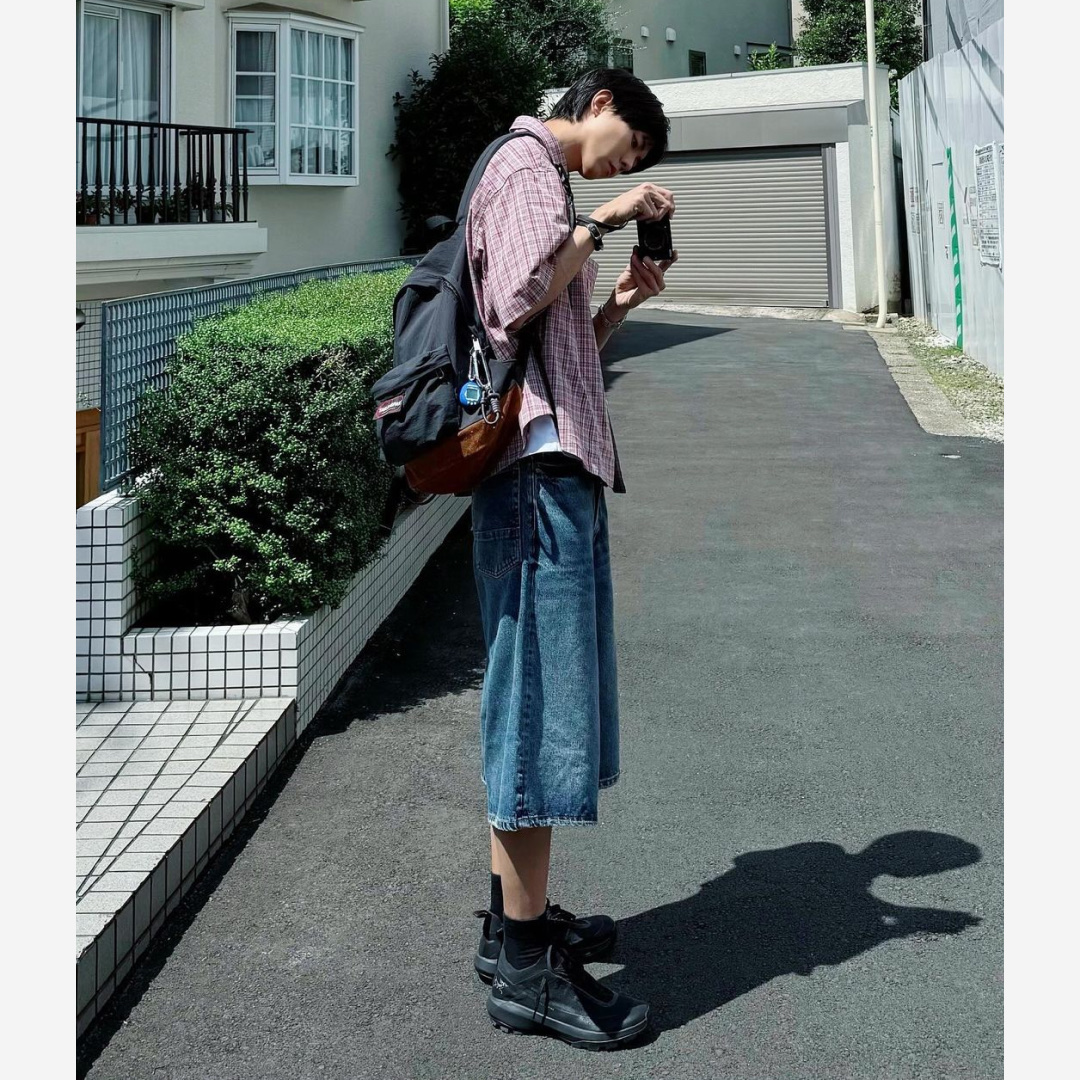Arc'teryx Vertex Alpine Black 착용 스타일 - 2