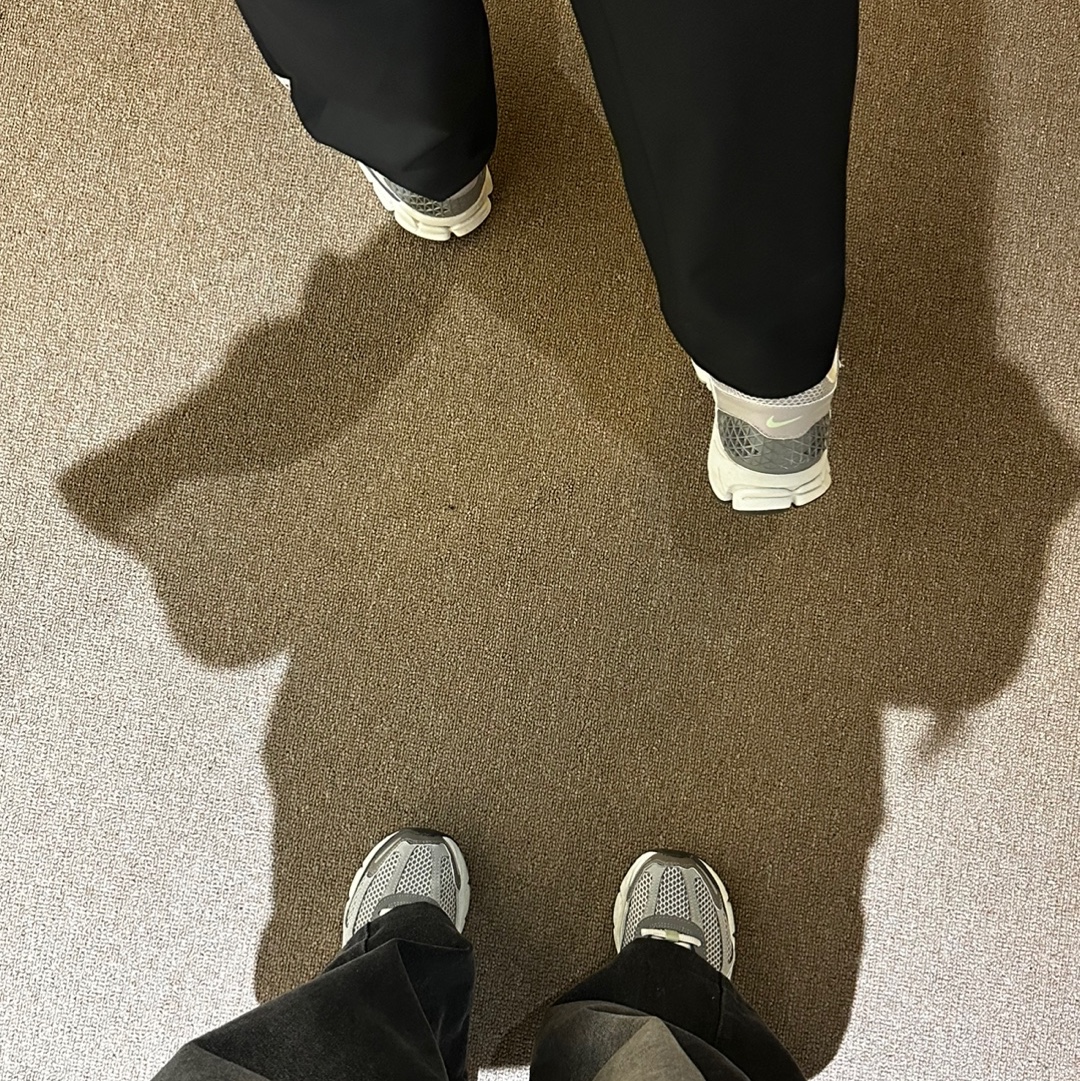 (W) Nike Zoom Vomero 5 Cobblestone and Flat Pewter 착용 스타일