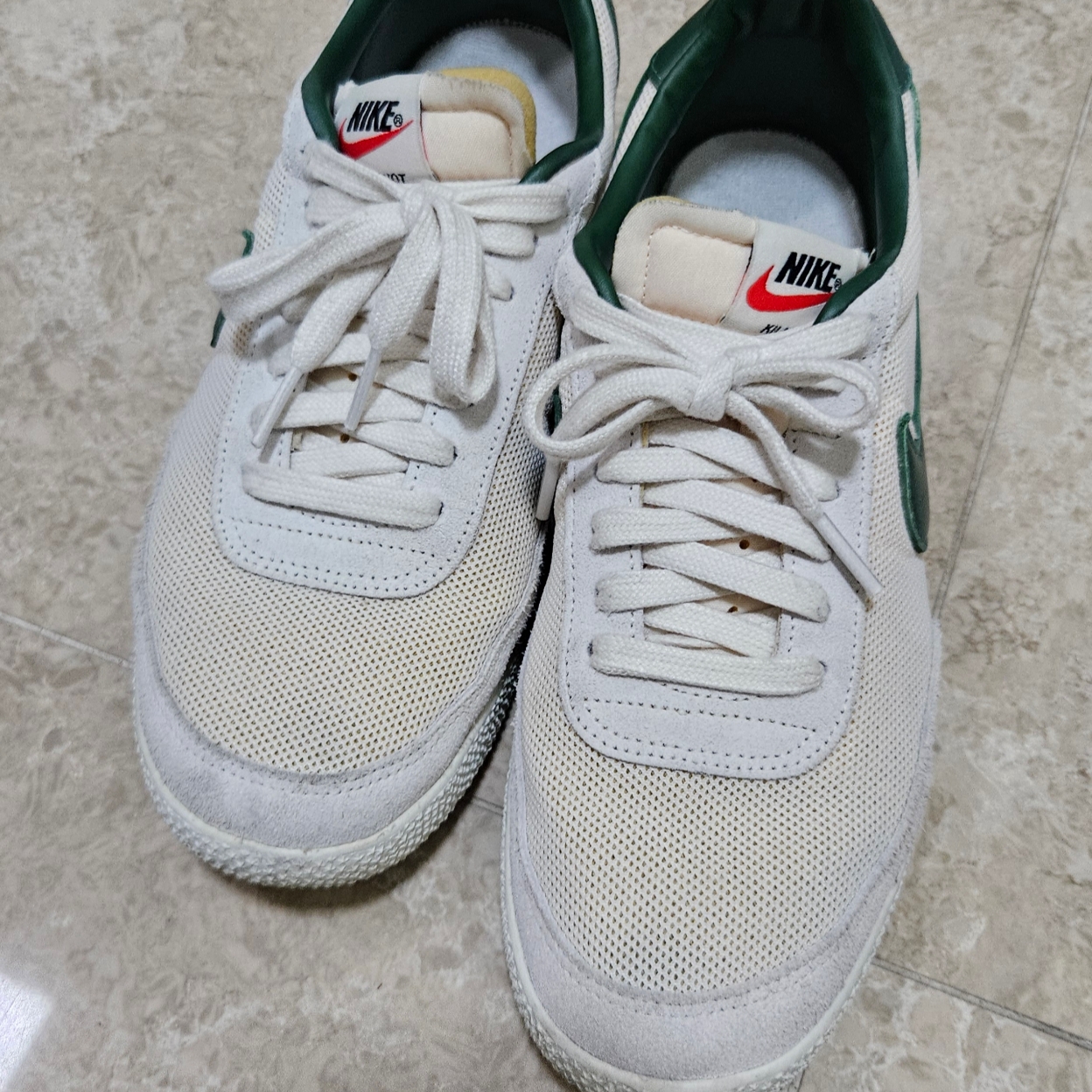 Nike Killshot OG Sail Gorge Green 착용 스타일