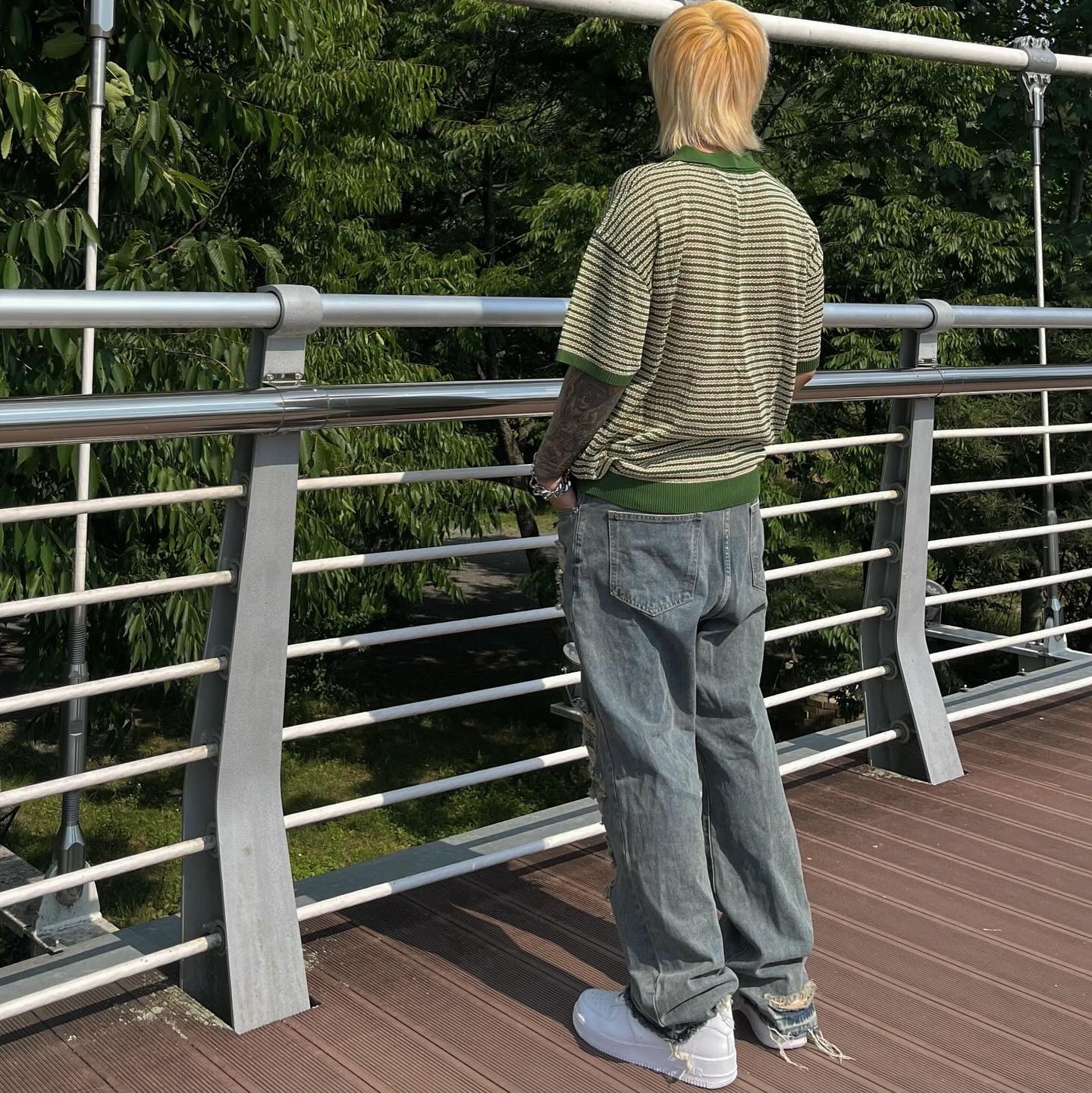 Nike Air Force 1 '07 Low White 착용 스타일 - 3