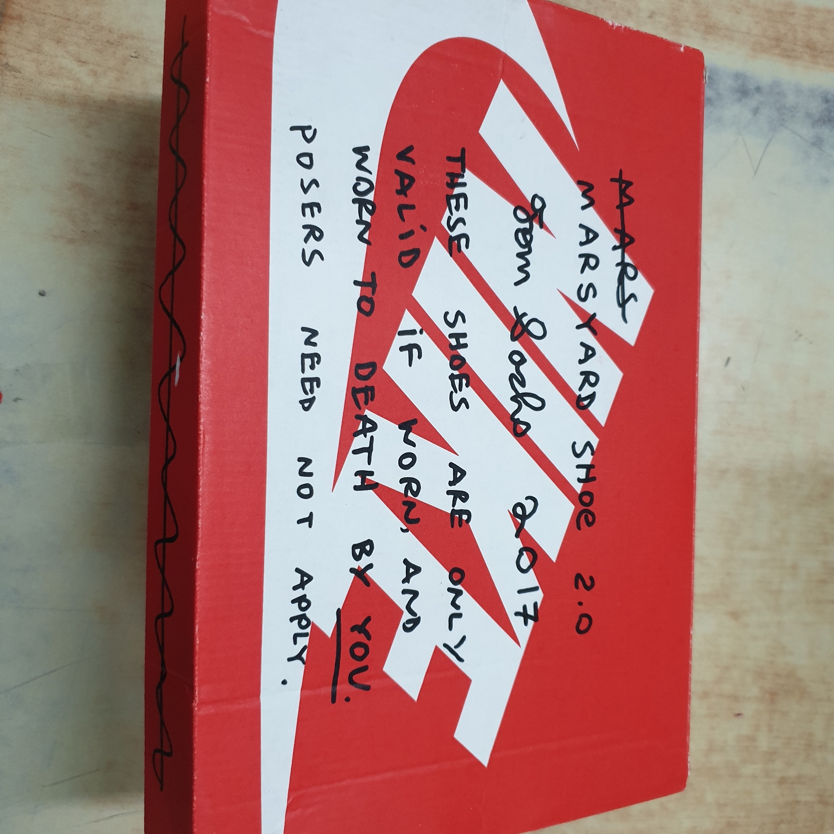 Nike x Tom Sachs Mars Yard Shoe 2.0 Space Camp 착용 스타일 - 3