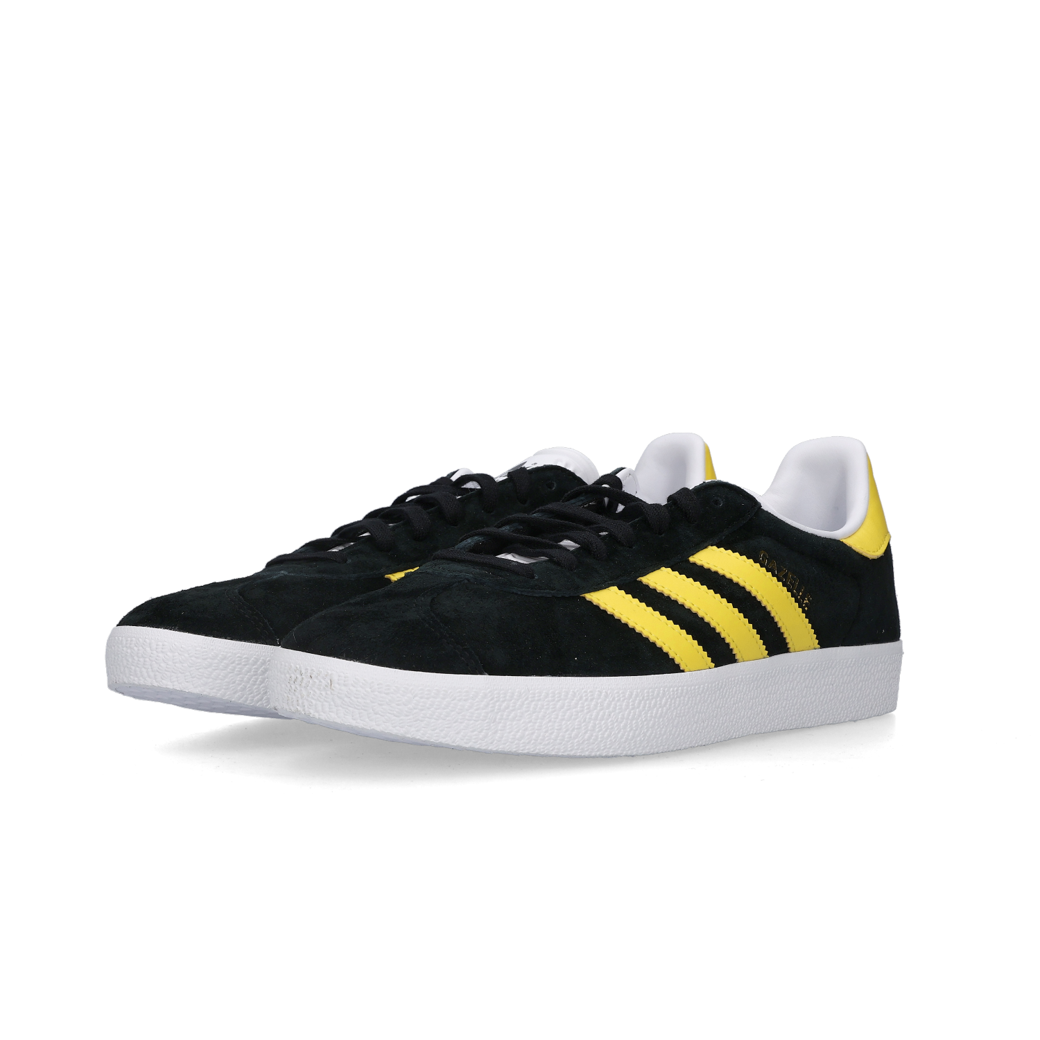 Adidas Gazelle Core Black Impact Yellow