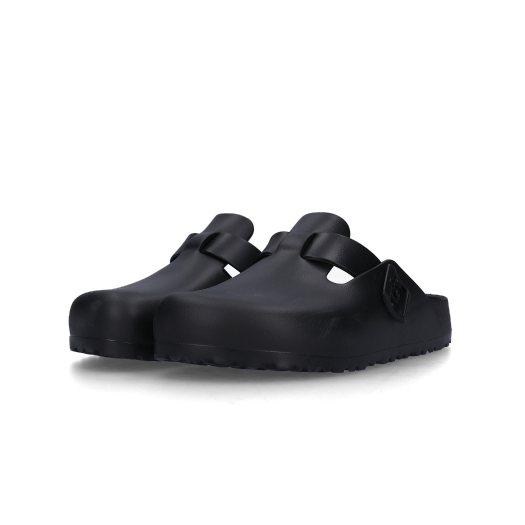 Birkenstock Boston Essentials Eva Black - Narrow