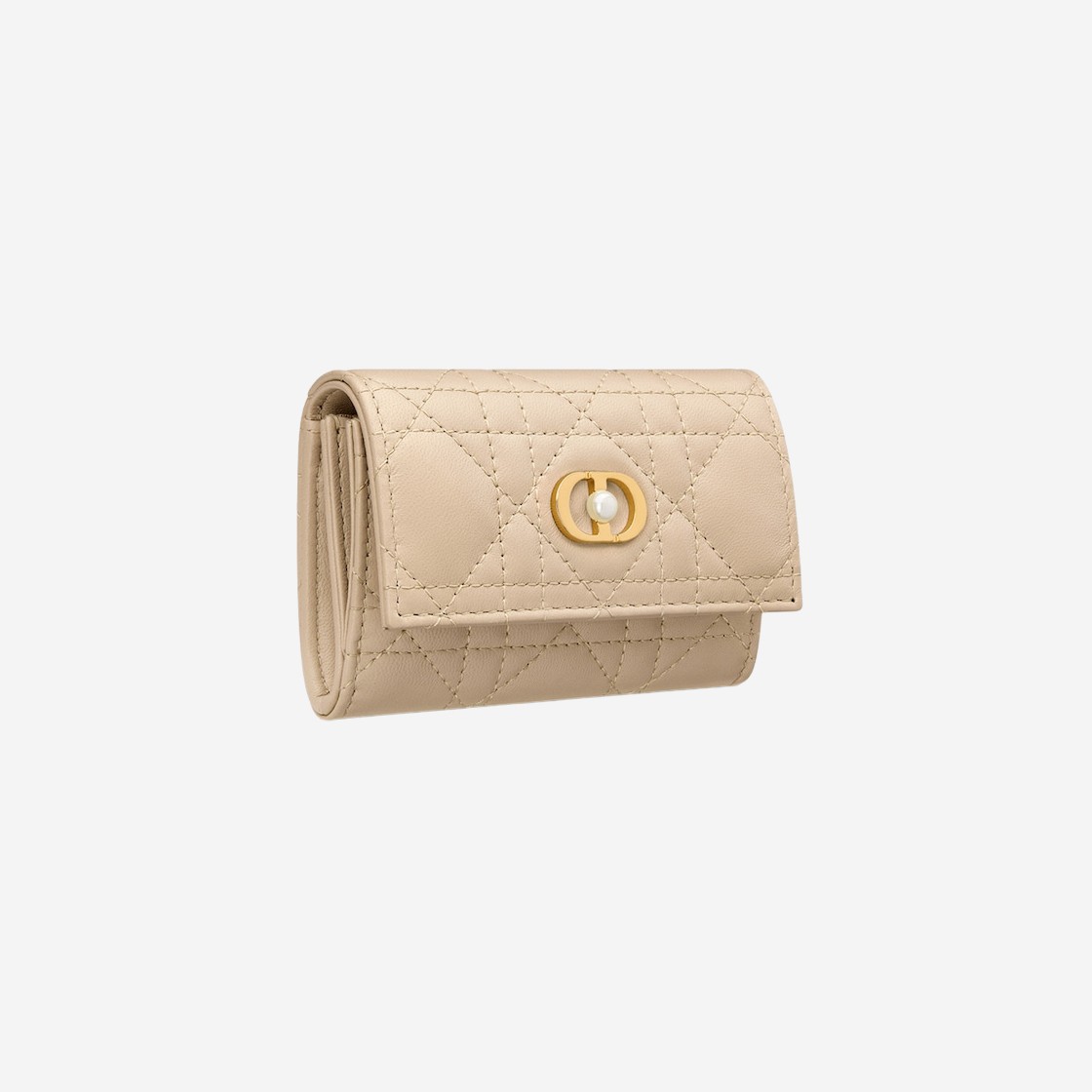 Dior Jolie Glycine Wallet Cannage Lambskin Powder Beige 상세 이미지 2