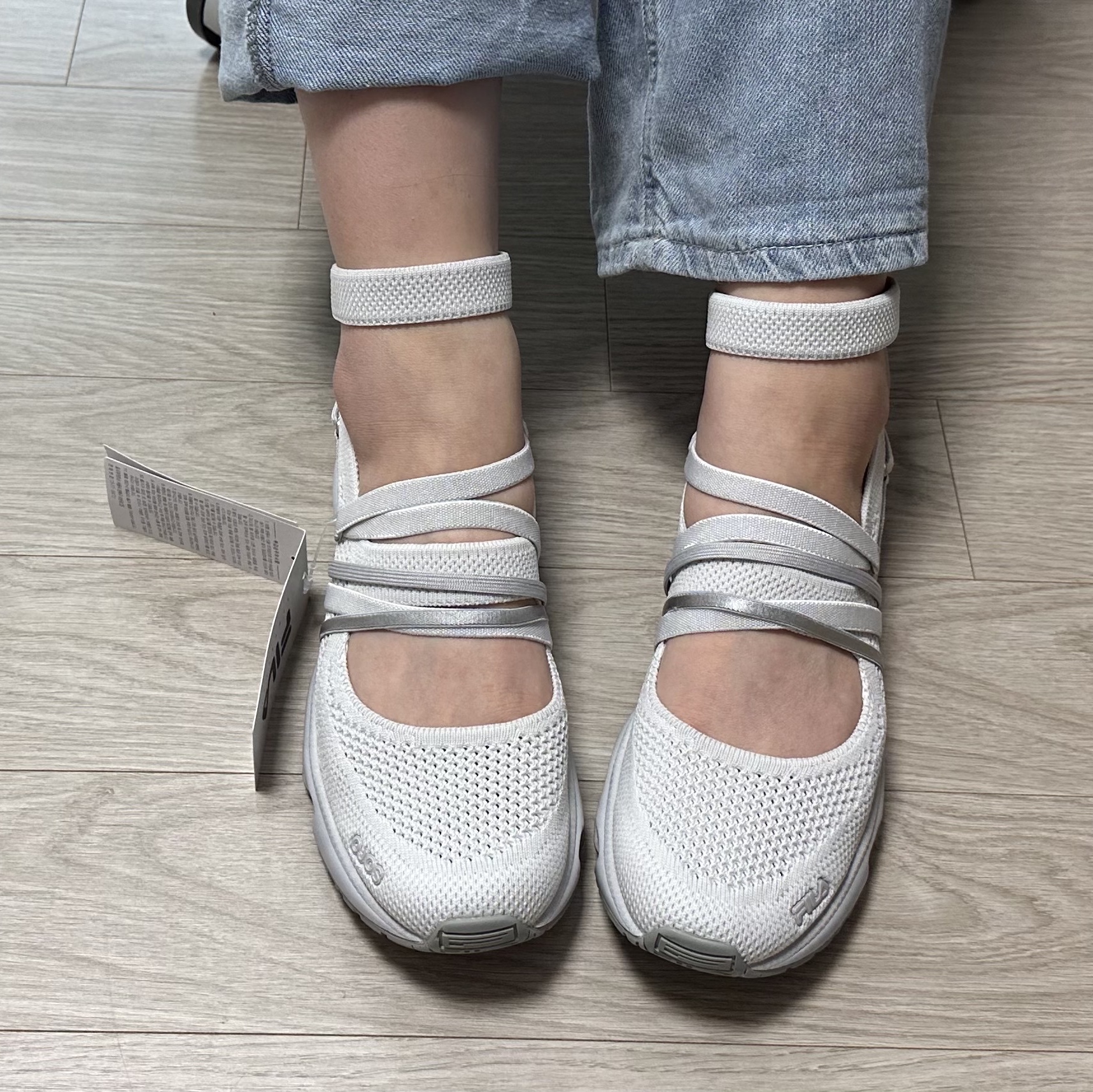 Fila x Ojos RGB Pier 3.0 MJ Grey 착용 스타일