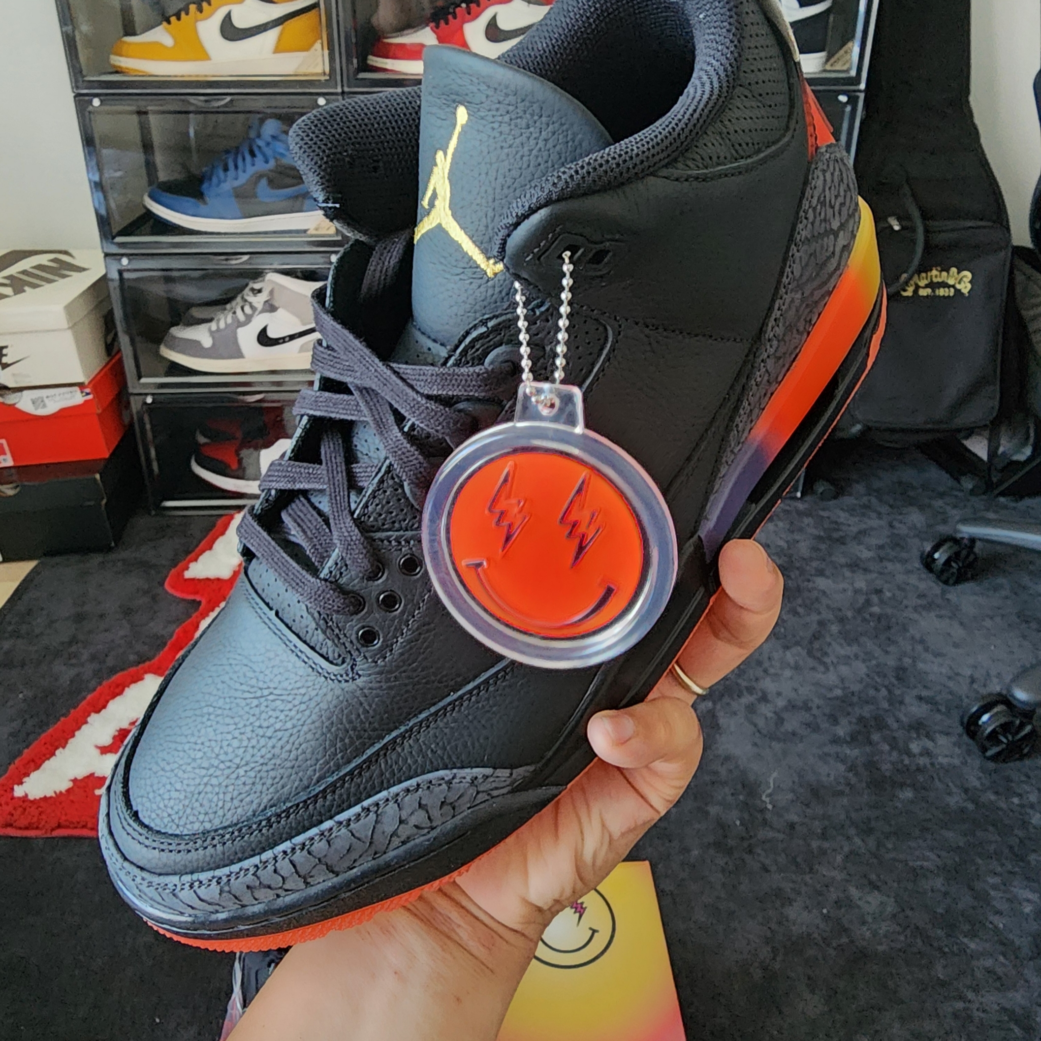 Jordan 3 x J Balvin Retro SP Rio 착용 스타일 - 1