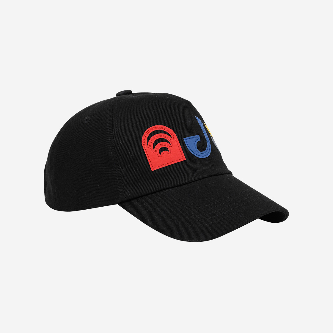 아조바이아조 PBA 아조 픽토그램 나일론 아플리케 캡 블랙(Ajobyajo PBA Ajo Pictogram Nylon Applique Cap Black) - 2