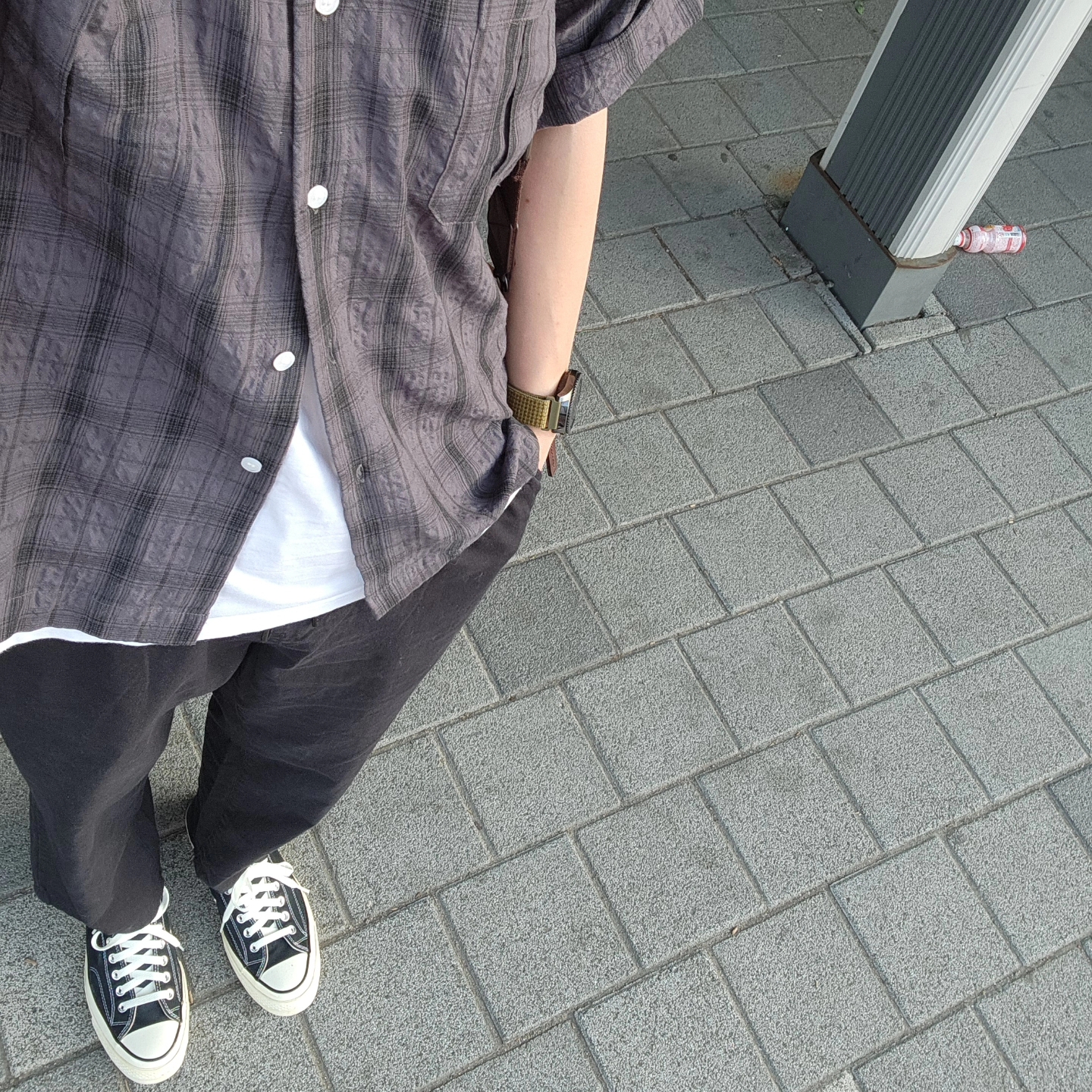 Converse Chuck 70 Ox Black - Standard 착용 스타일 - 1