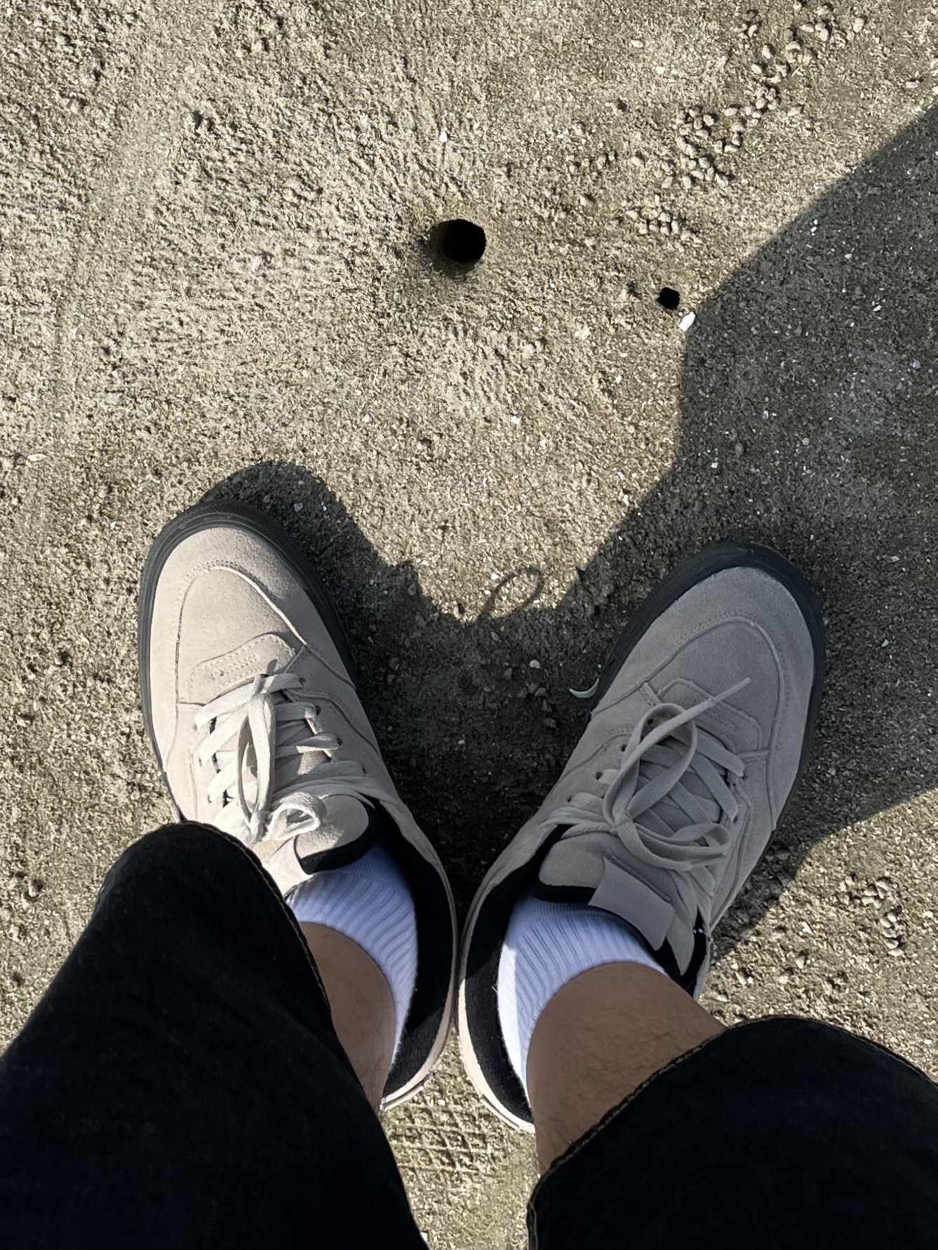 Vans x Dime Skate Half Cab '92 Dime Tan, BAPE x Porter ABC Camo Mini Wallet Green 착용 스타일 - 3