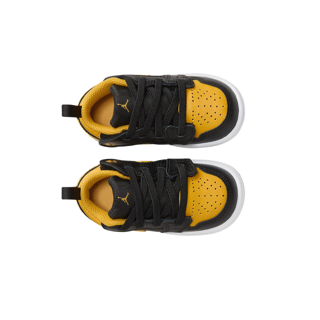 (TD) 조던 1 로우 Alt 블랙 옐로우 오커((TD) Jordan 1 Low Alt Black Yellow Ochre) - 2