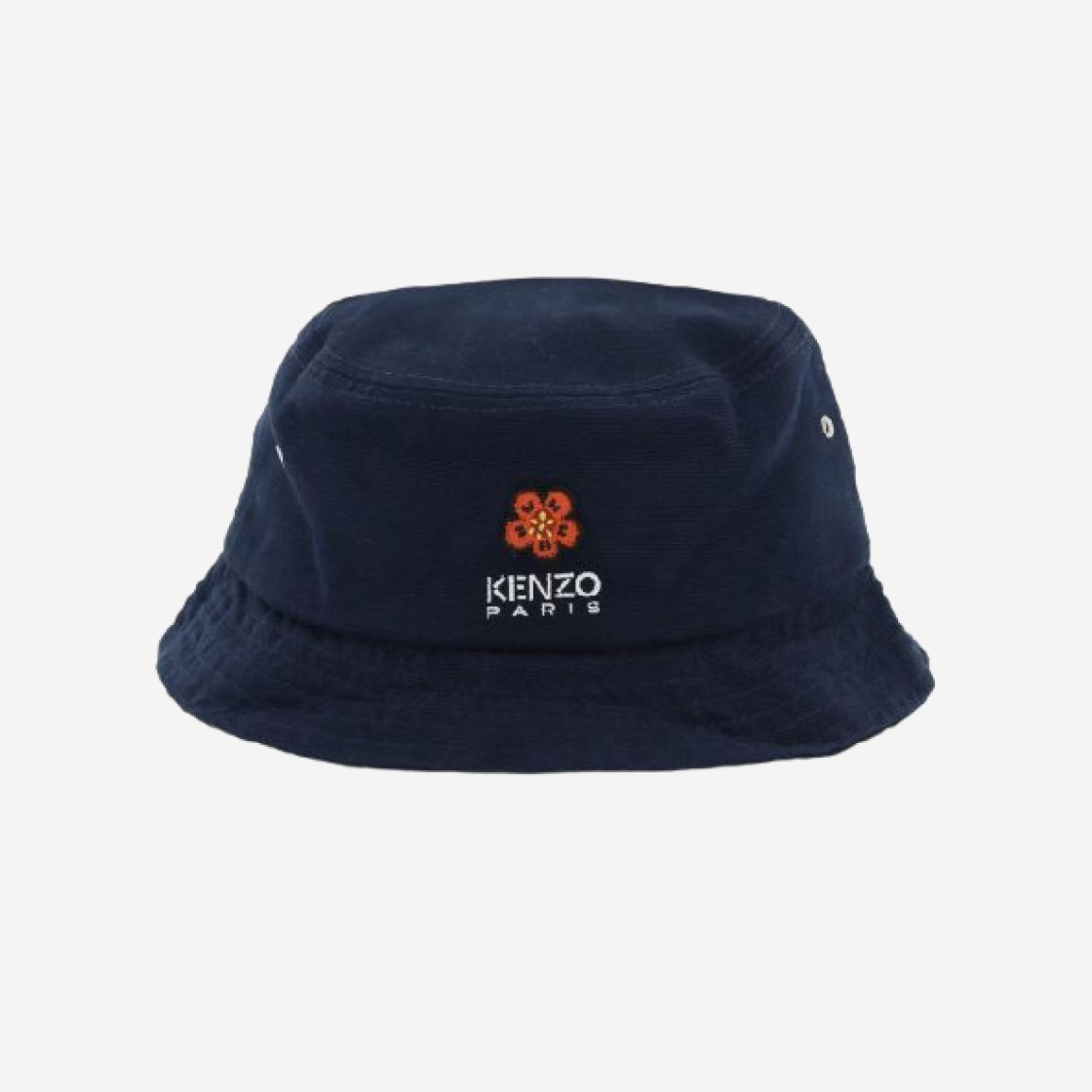 Kenzo Boke Flower Crest Bucket Hat Midnight Blue 상세 이미지 1