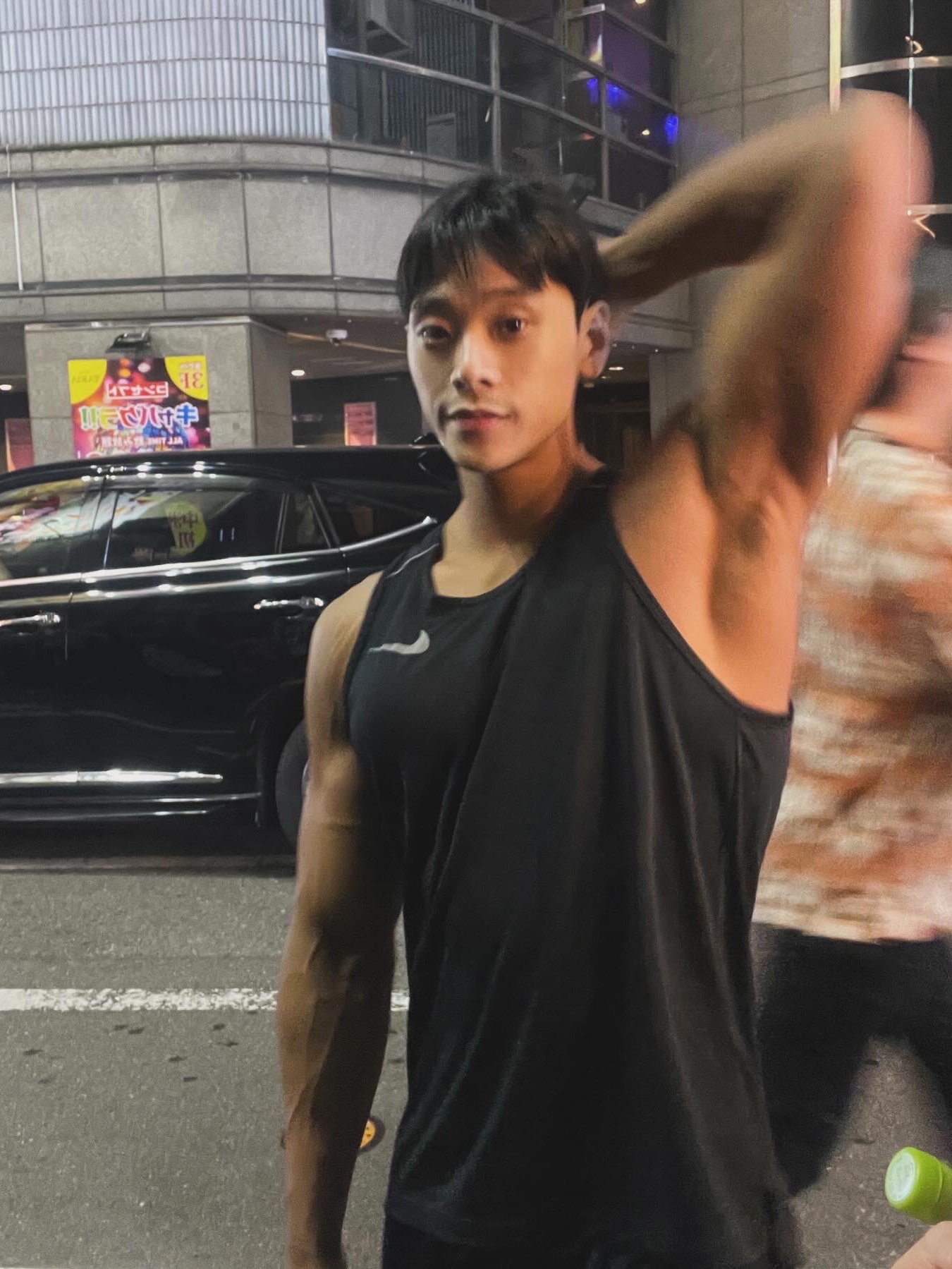 Nike Dri-Fit Legend Sleeveless Fitness T-Shirt Black - Asia 착용 스타일 - 3