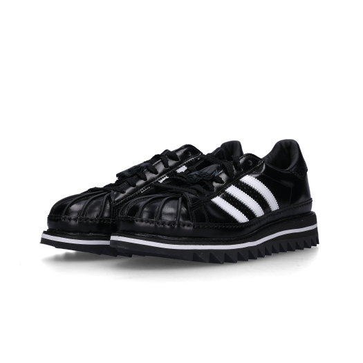 Adidas x Clot Superstar Core Black Cloud White