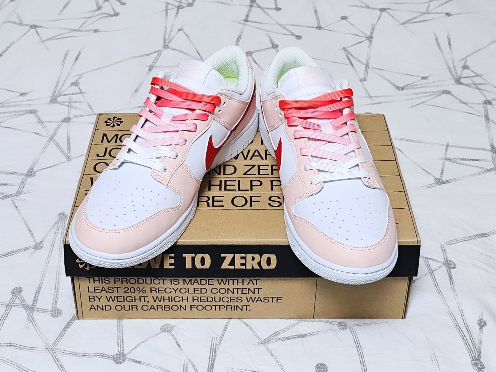 (W) Nike Dunk Low Next Nature Pale Coral 착용 스타일 - 3