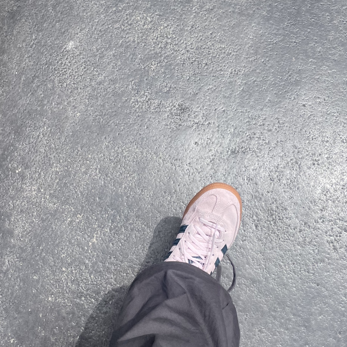 (W) Adidas Spezial Handball Clear Pink 착용 스타일