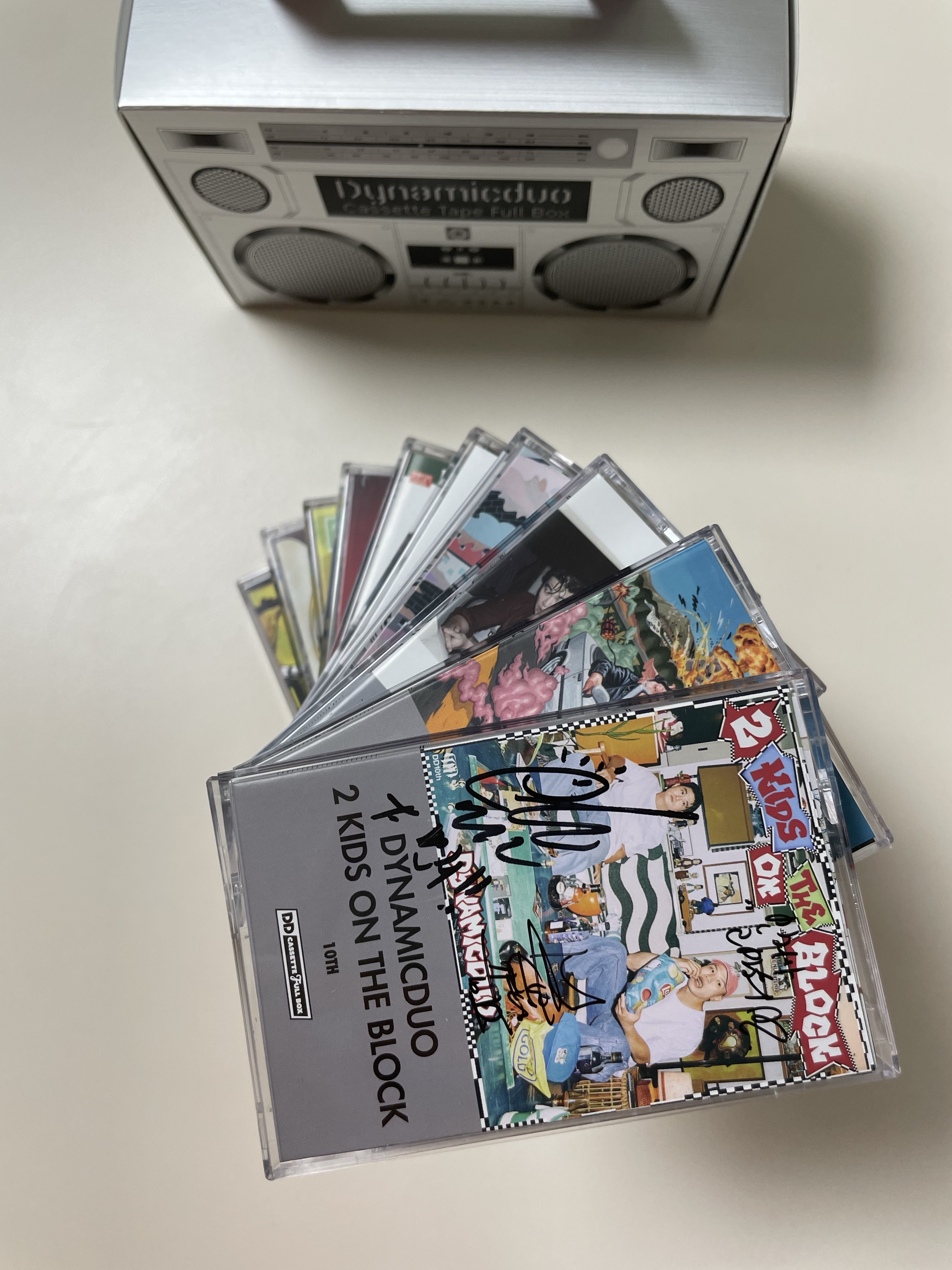Dynamicduo Cassette Tape Full Box 착용 스타일 - 4