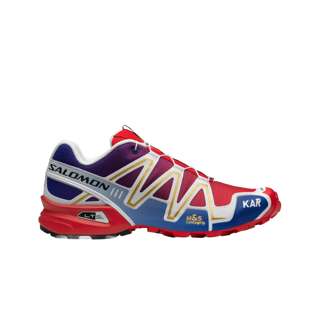 L47674500 Salomon x Kar L'Art De L’Automobile Speedcross 3 High Risk Red White