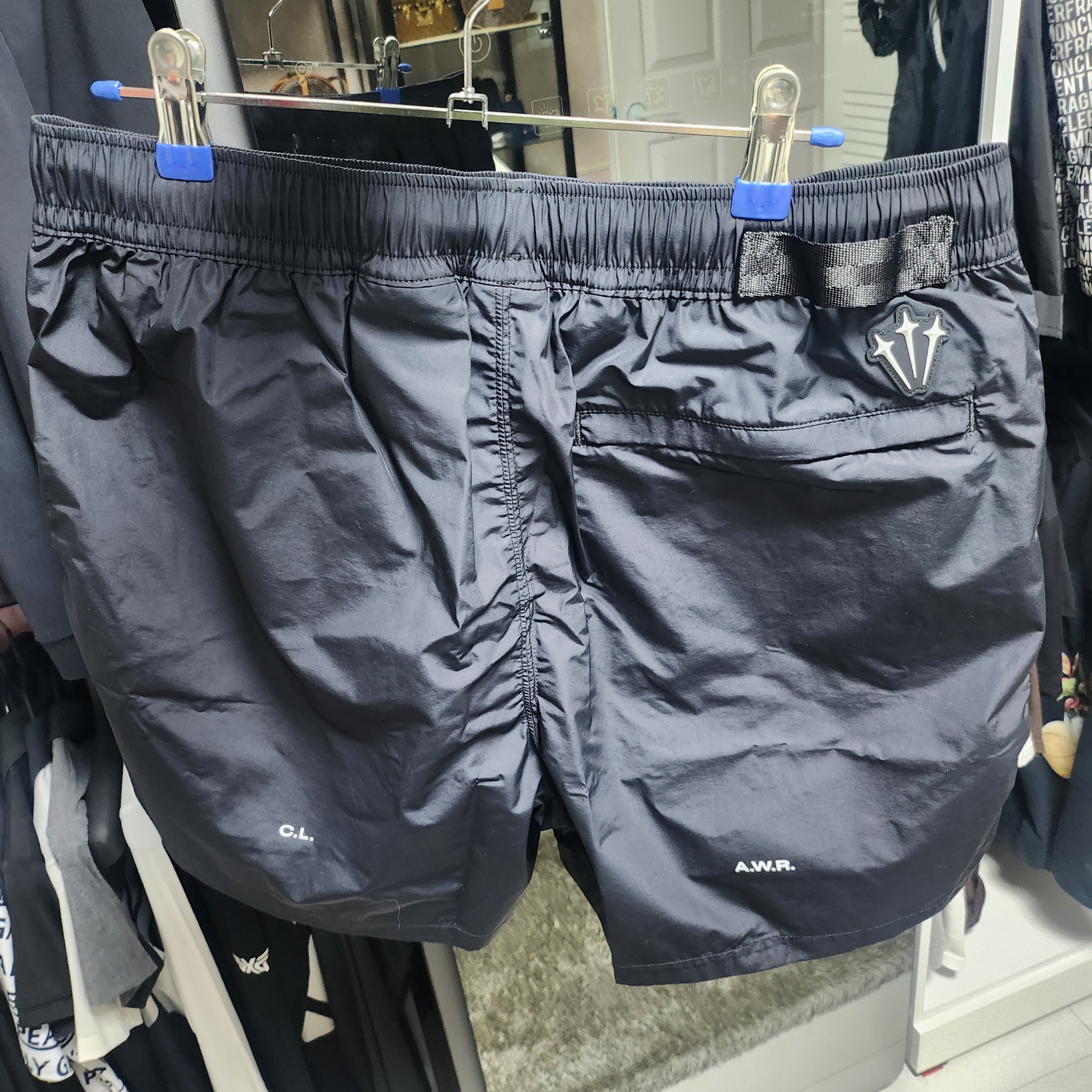 Nike x Drake Nocta Nylon Woven Shorts Black (FN8194-010) 착용 스타일