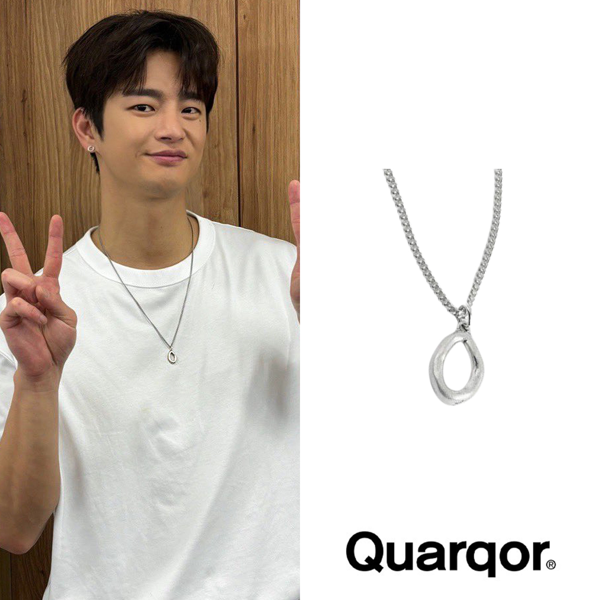 Quarqor #3508 Necklace 착용 스타일