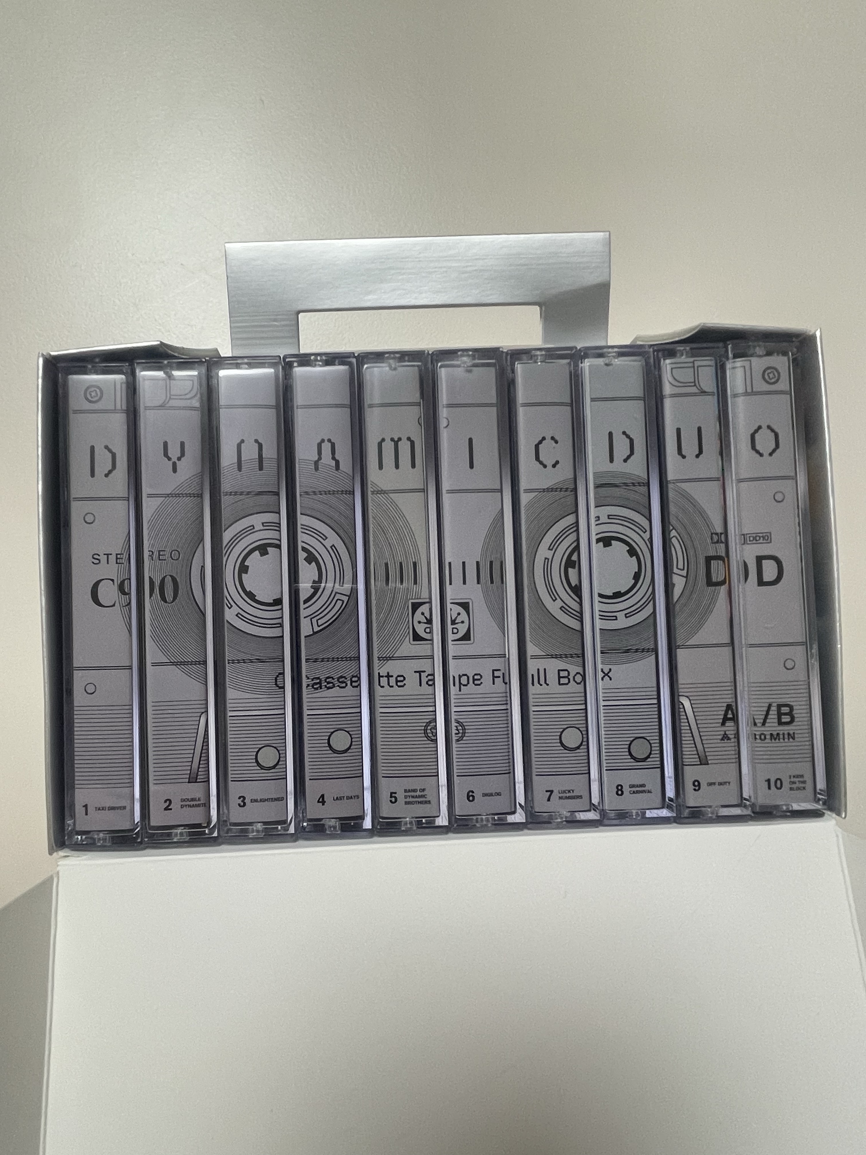 Dynamicduo Cassette Tape Full Box 착용 스타일 - 2