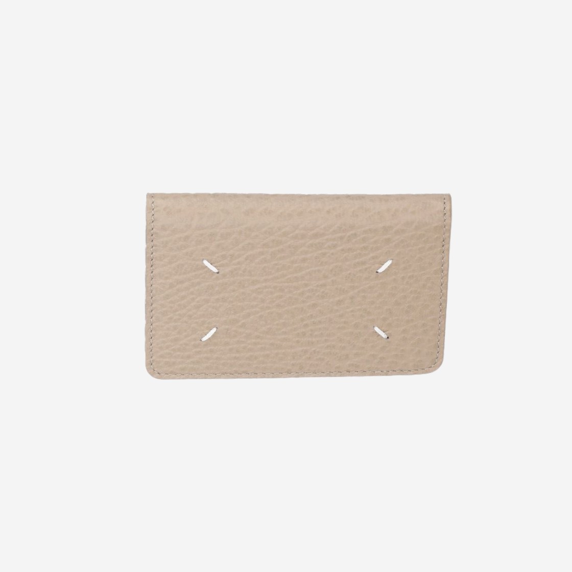 Maison Margiela Bovine Leather Card Holder Mud Brown 상세 이미지 1