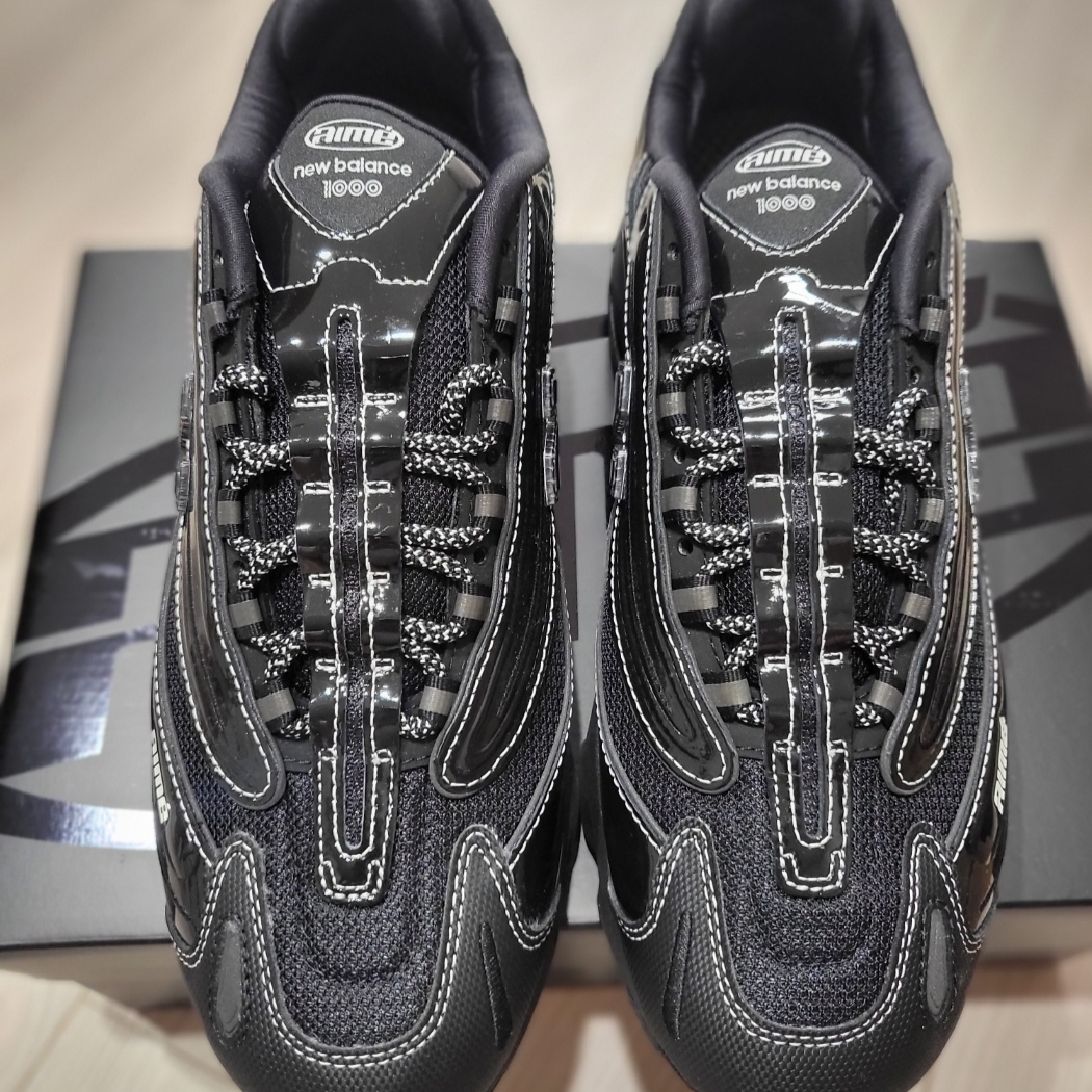 New Balance x Aime Leon Dore 1000 Black 착용 스타일 - 2
