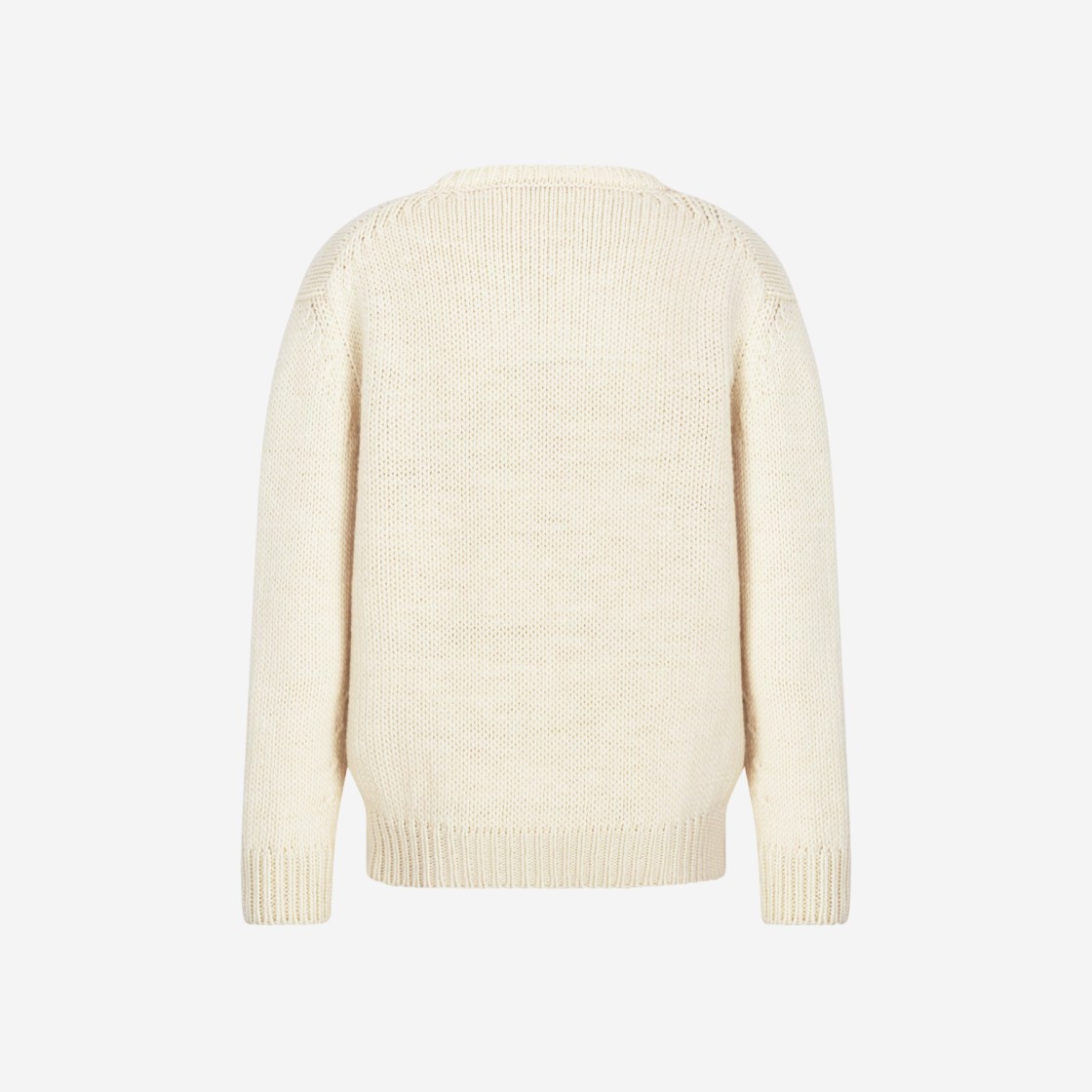 Dior and Duncan Grant and Charleston Oversized Sweater Wool Jersey Ecru 상세 이미지 2