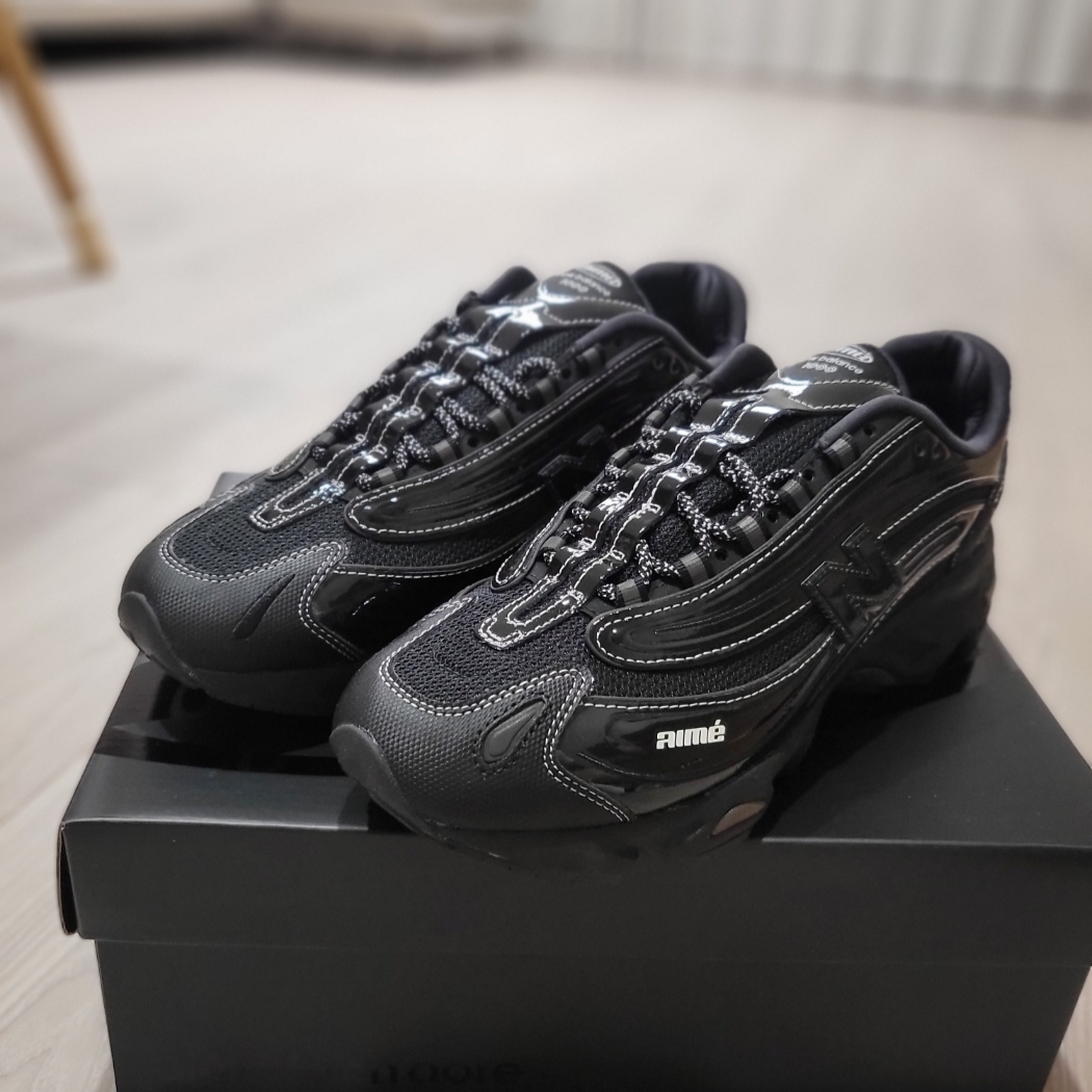 New Balance x Aime Leon Dore 1000 Black 착용 스타일 - 1