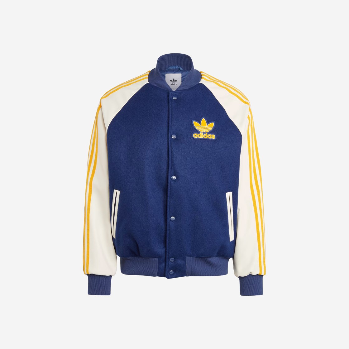 Adidas SST Bomber Jacket Dark Blue White - KR Sizing 상세 이미지 1