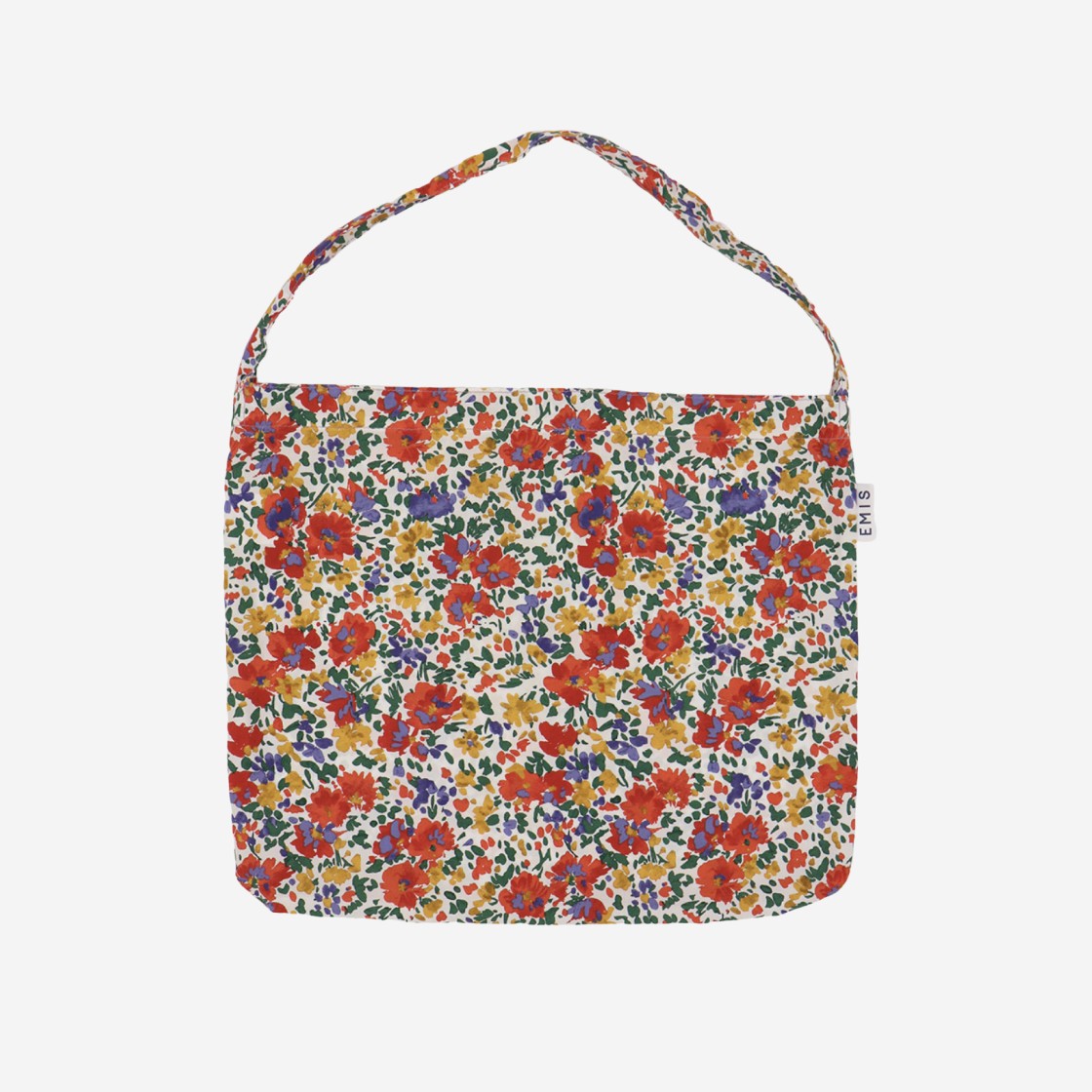 Emis Painting Flower Eco Bag White 상세 이미지 1