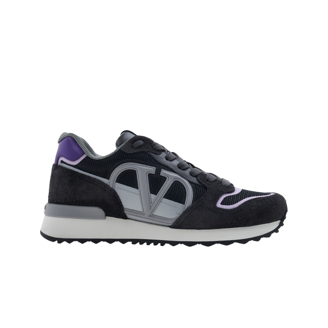 S0H17TAEMJN Valentino Vlogo Pace Low-Top Sneakers Grey Blue