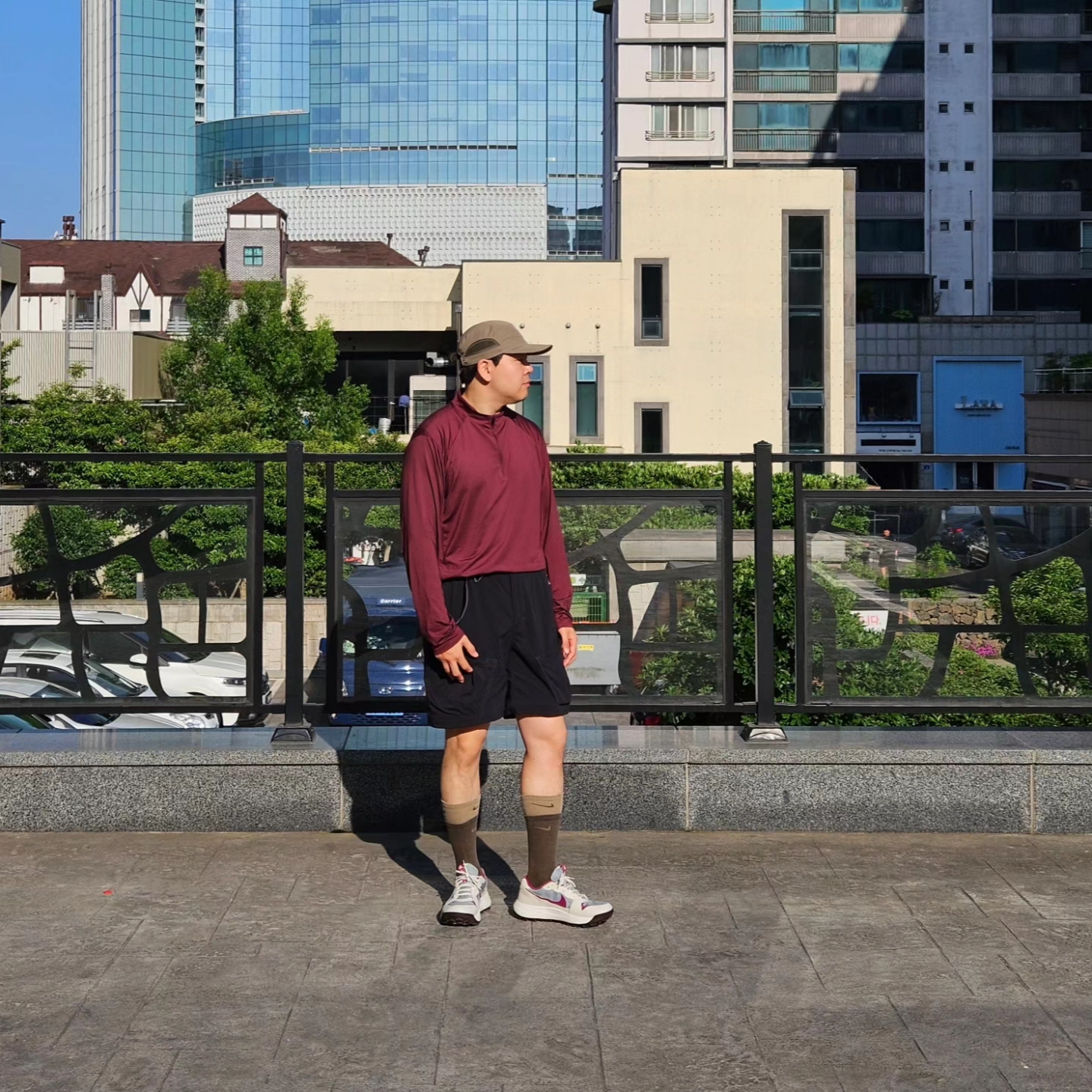 Nike ACG Lowcate Mica Green Light Bone, Nike ACG Smith Summit Cargo Pants Black - Asia 착용 스타일 - 8