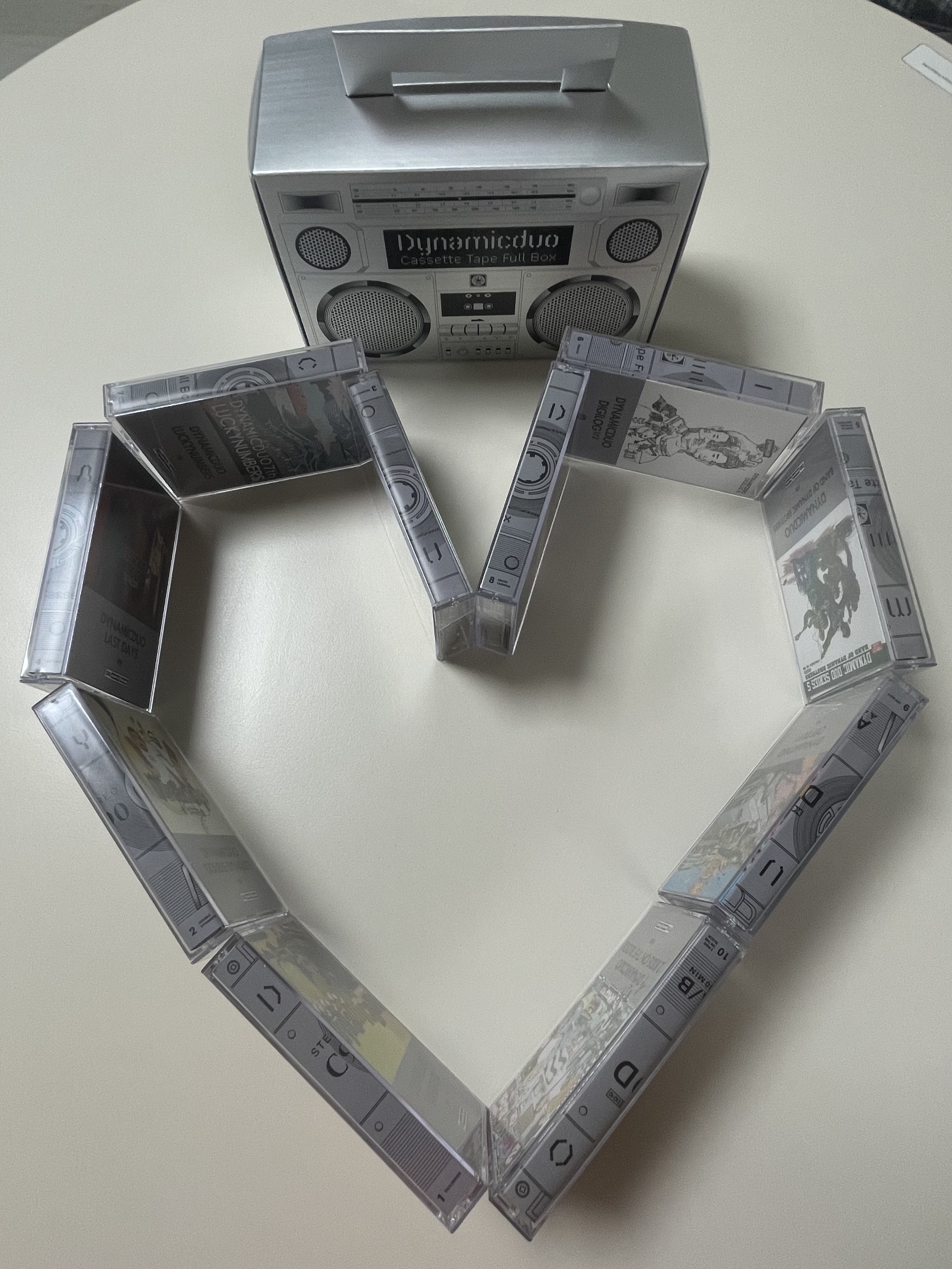 Dynamicduo Cassette Tape Full Box 착용 스타일 - 1