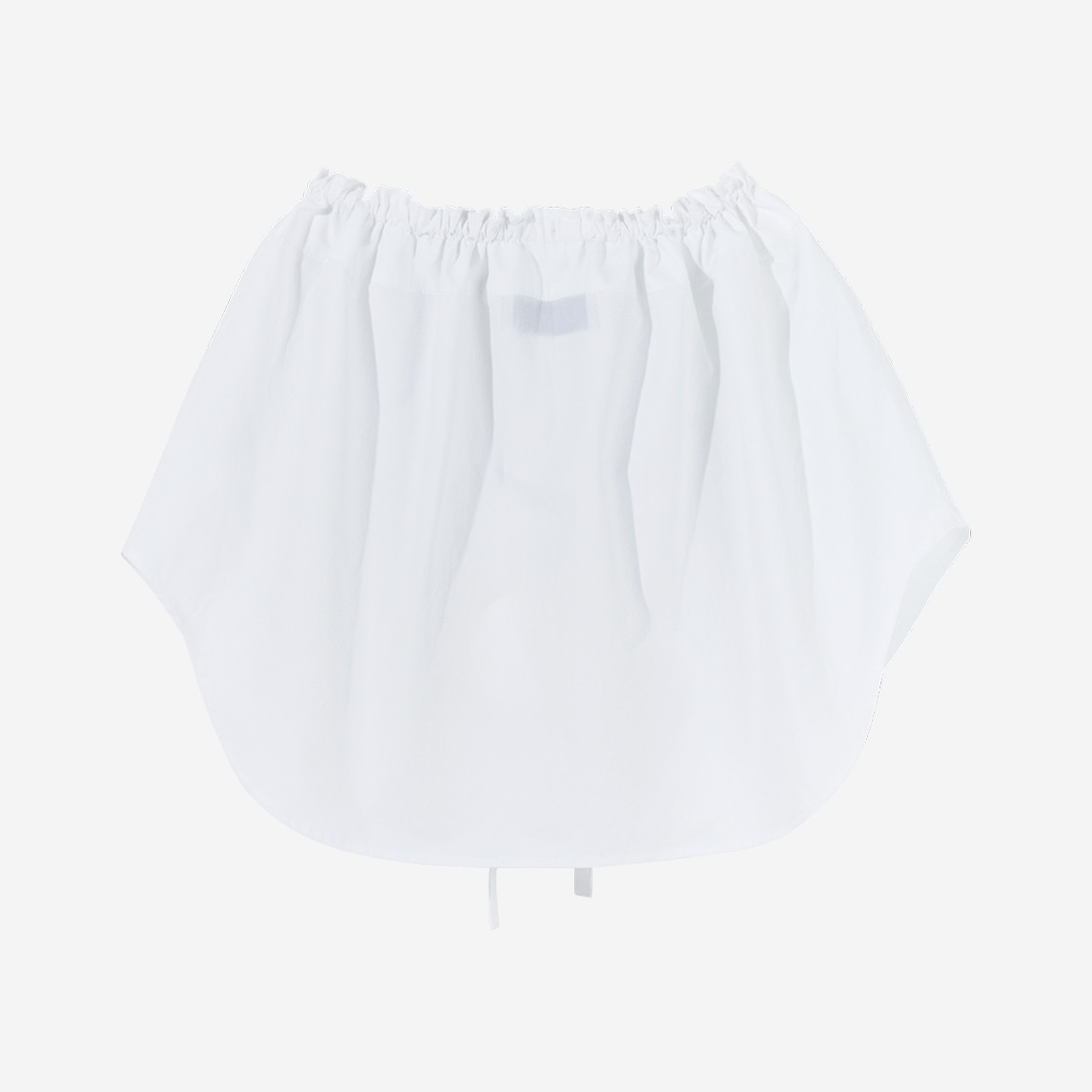 Gyeong Mini Shirt Skirt White 상세 이미지 2