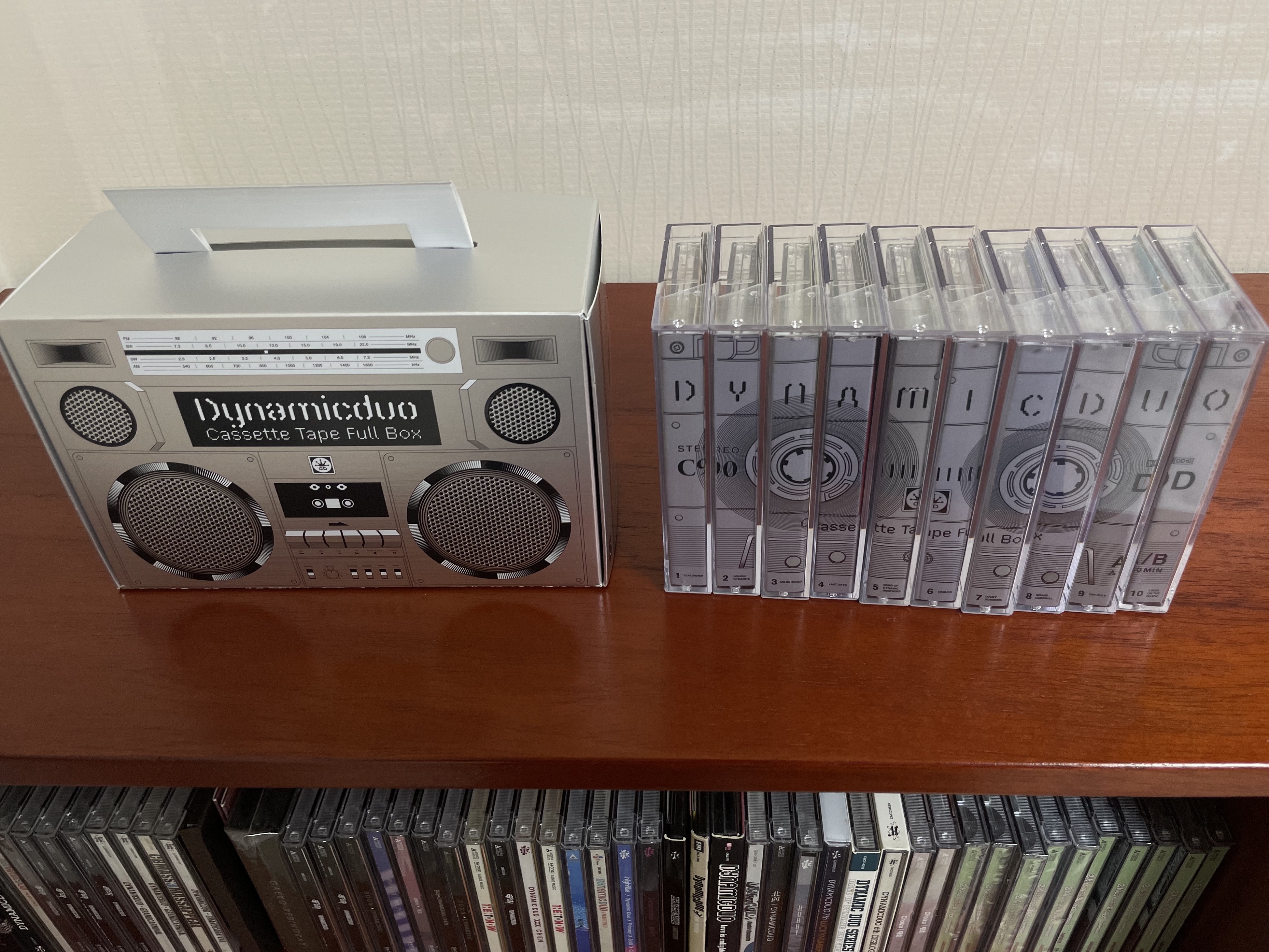 Dynamicduo Cassette Tape Full Box 착용 스타일
