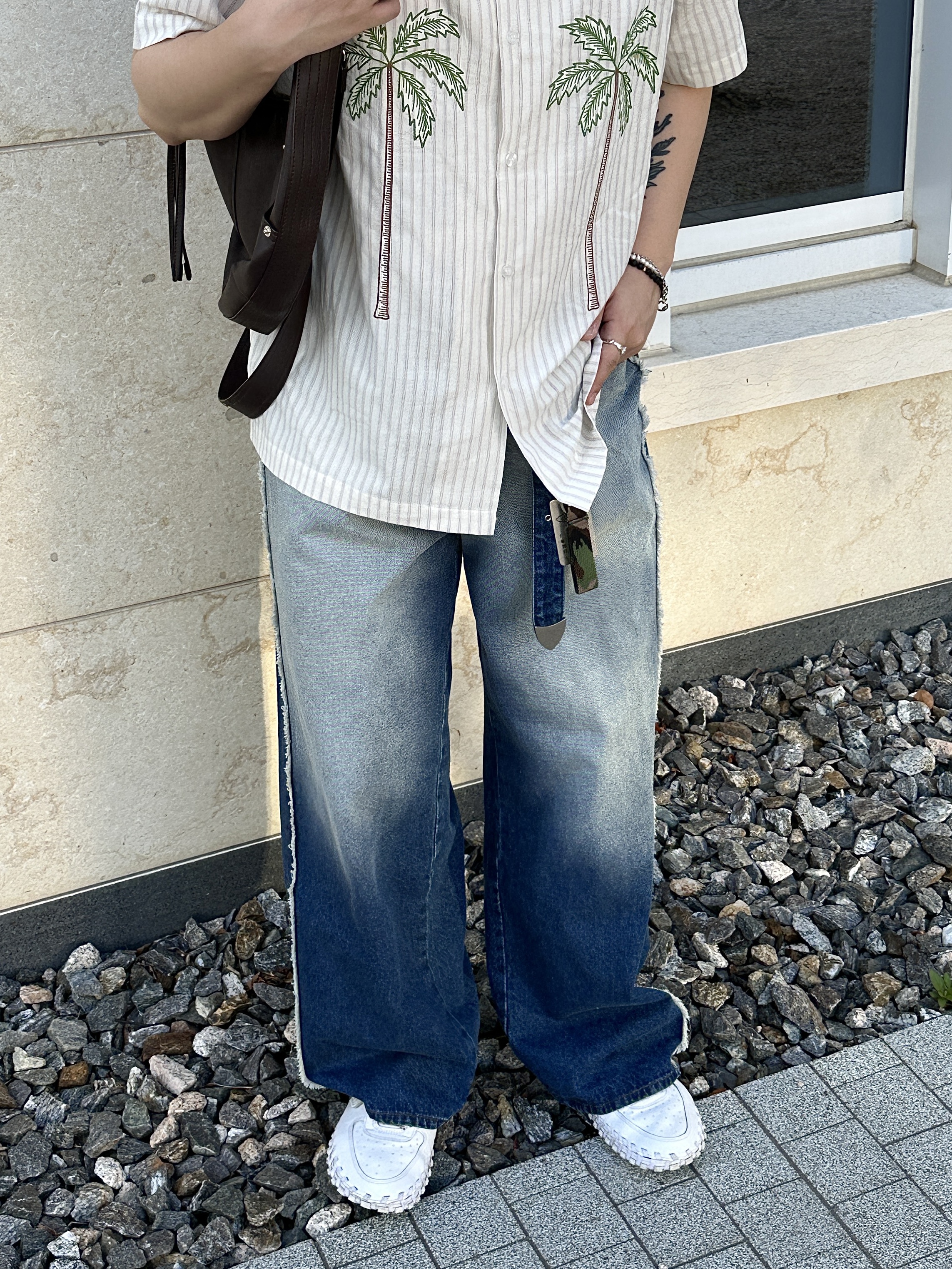 Nike x Jacquemus J Force 1 Low LX SP White, Supreme Webbing Keychain Green Camo - 23SS 착용 스타일 - 4