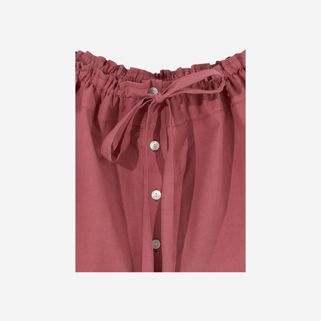 Gyeong Mini Shirt Skirt Pink 상세 이미지 3