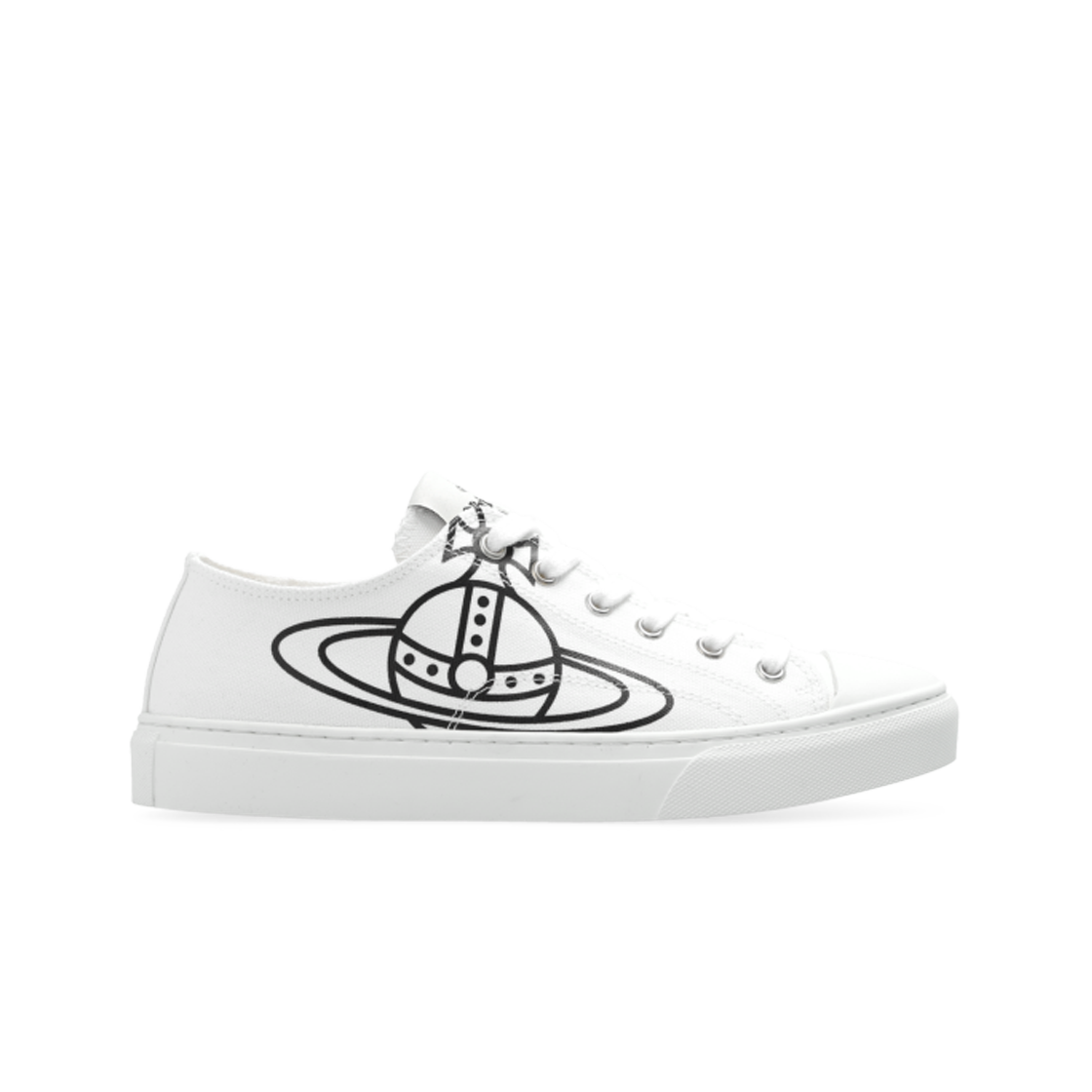 75020005W-W0004-A405 (W) Vivienne Westwood Plimsoll Low Top 2.0 Trainer Off White